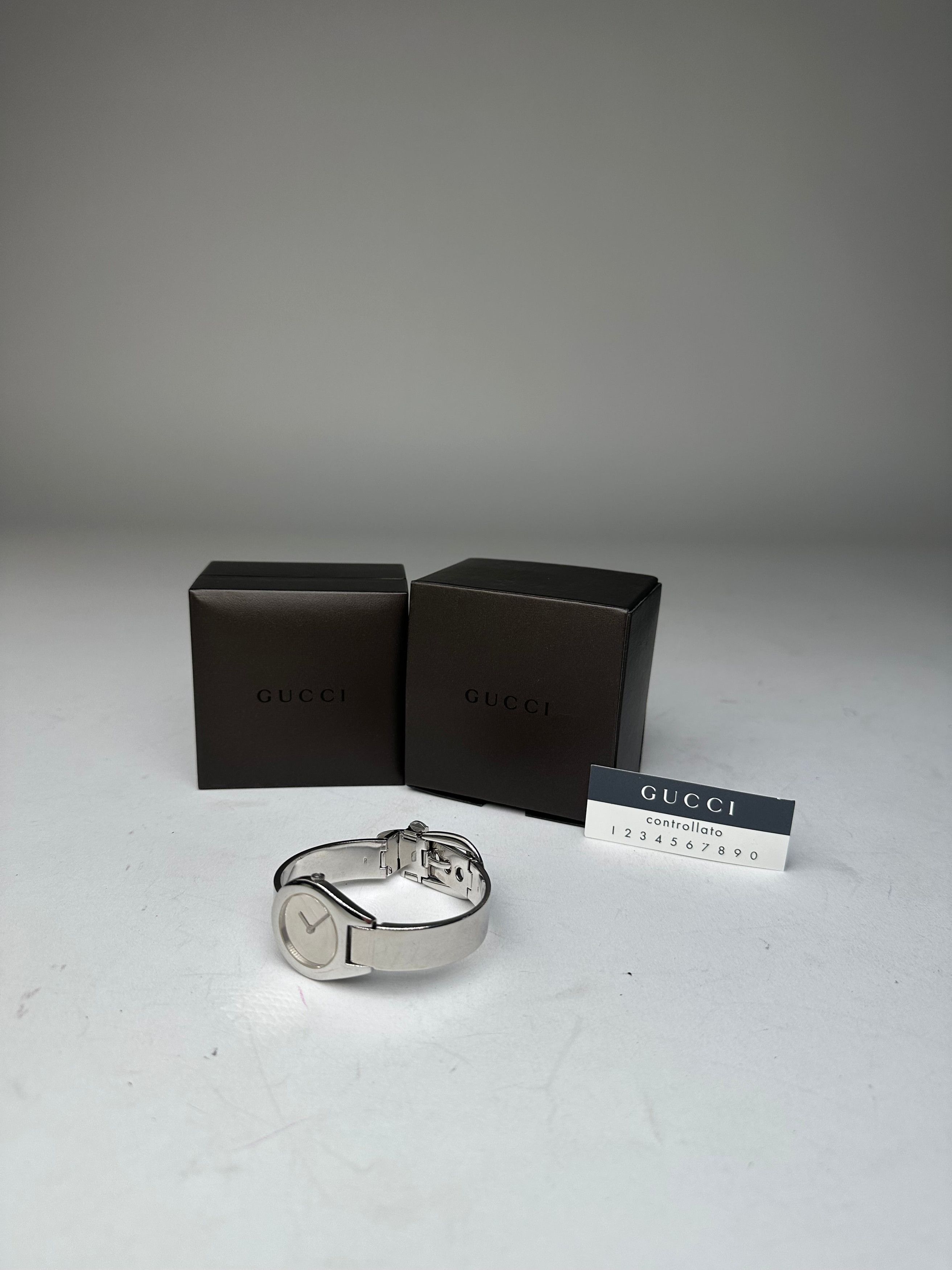 Gucci Vintage Steel Quartz Watch Silver Size ONE SIZE - 12 Thumbnail