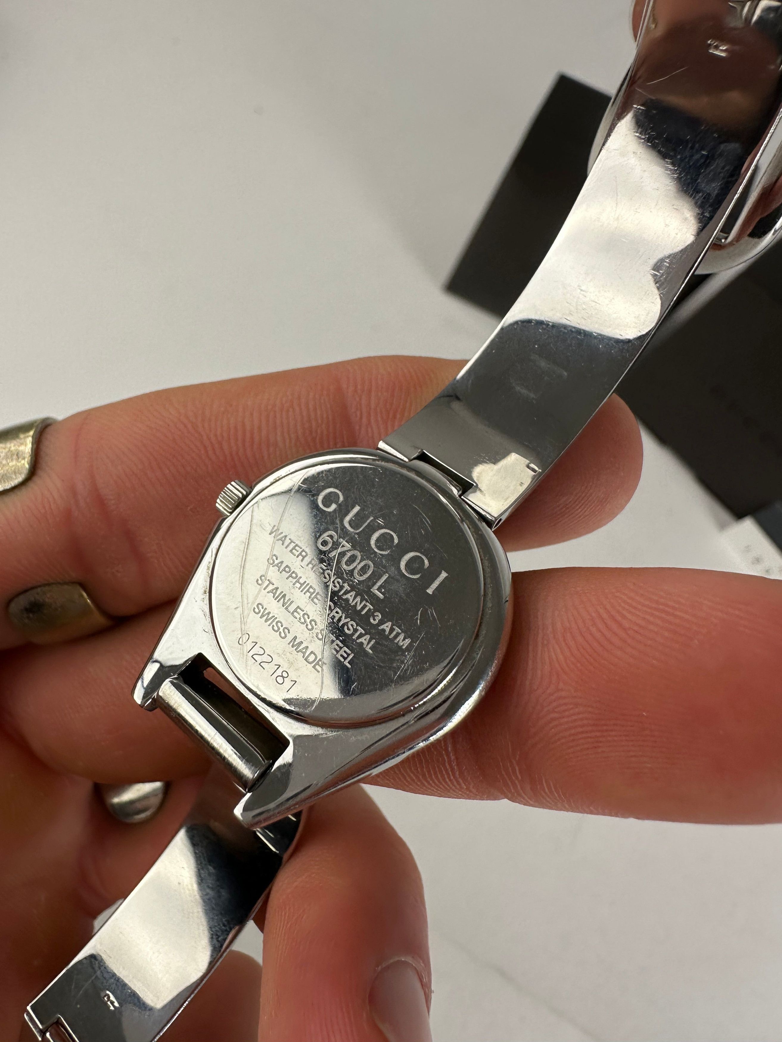 Gucci Vintage Steel Quartz Watch Silver Size ONE SIZE - 6 Thumbnail
