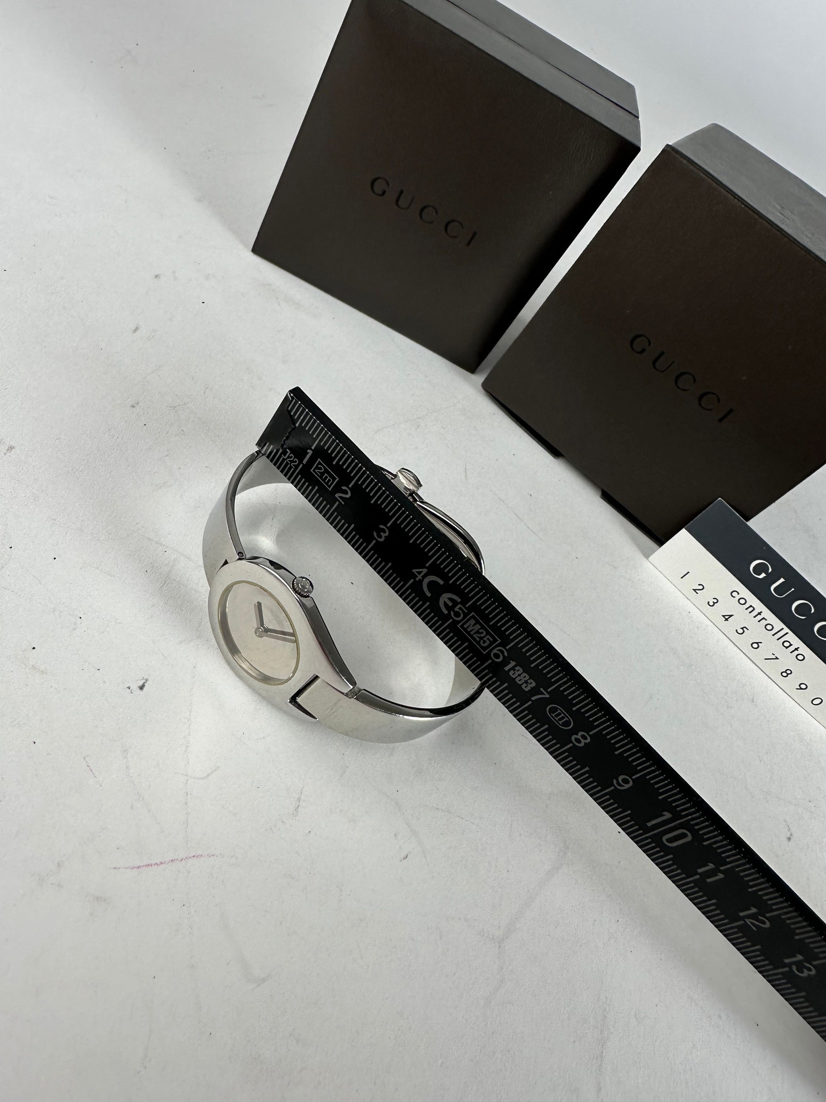 Gucci Vintage Steel Quartz Watch Silver Size ONE SIZE - 9 Thumbnail