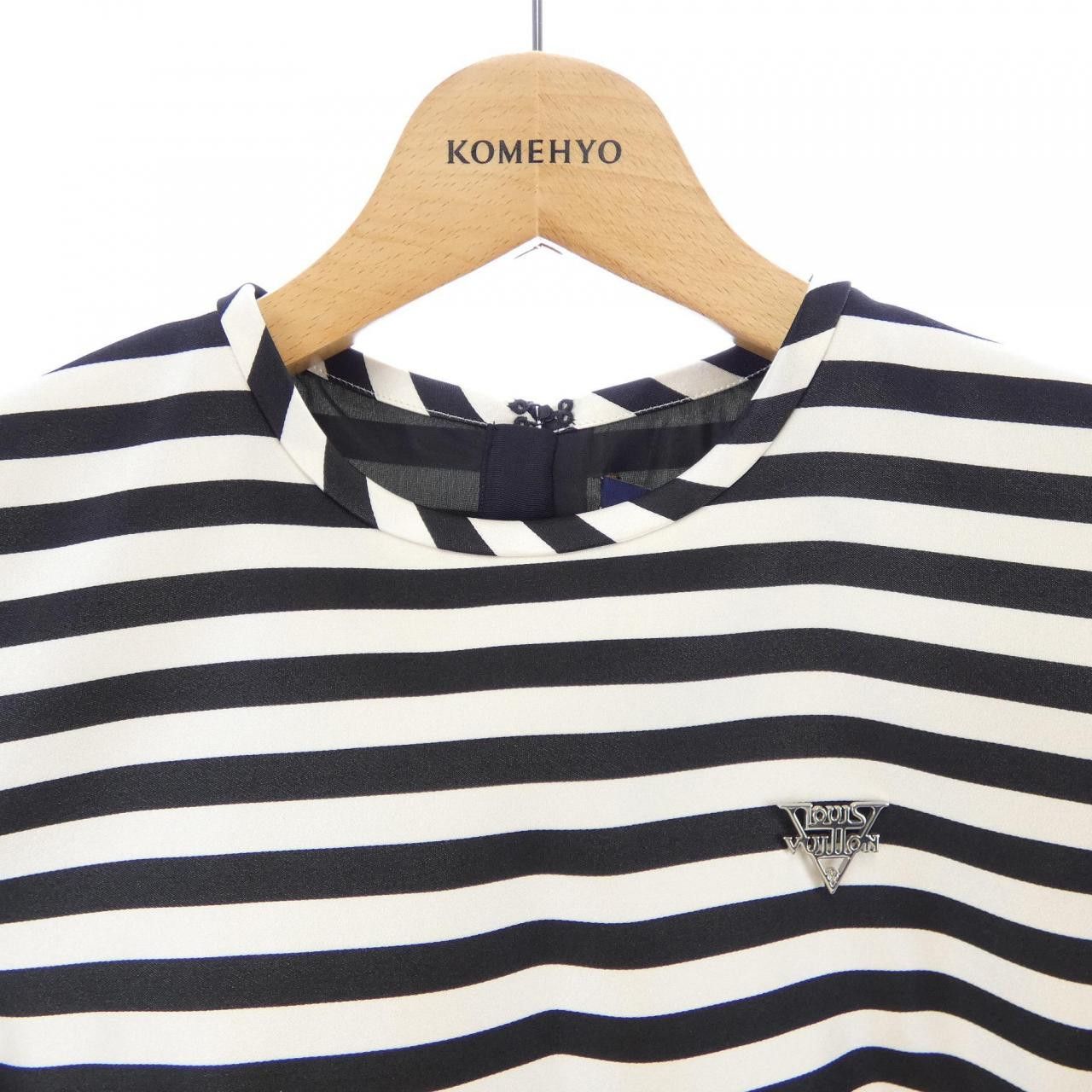 Louis Vuitton Louis Vuitton Louis Vuitton Silk Top Textile Tops FIBL50TMT DUTY FREE for USA Size ONE SIZE - 5 Thumbnail