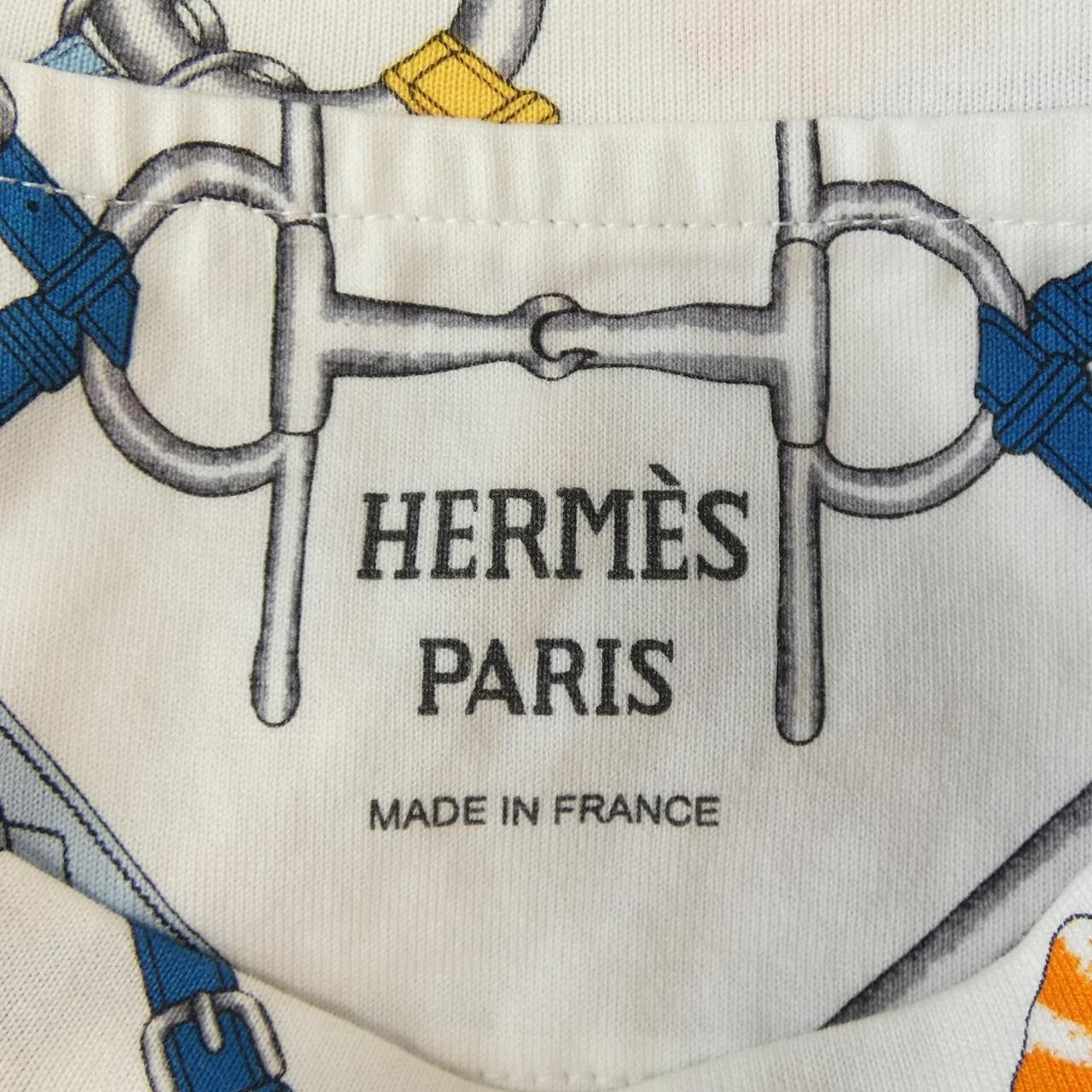 Hermes Hermes Hermes PARCOURS SANS FAUTE TShirt Textile T-Shirts DUTY FREE for USA Size ONE SIZE - 4 Thumbnail