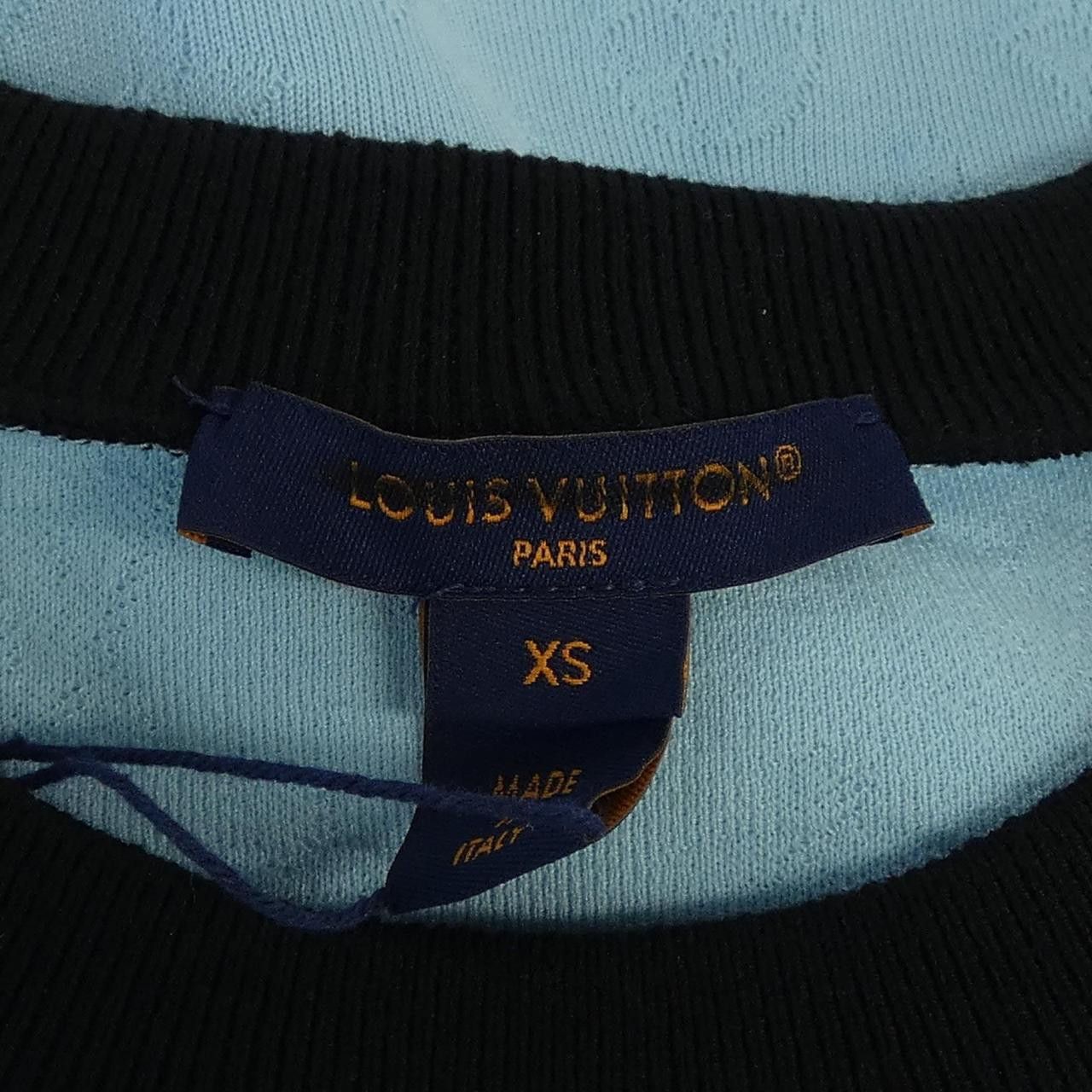 Louis Vuitton Louis Vuitton Louis Vuitton Monogram Jacquard T Shirt Textile T-Shirts FRTS21LEU DUTY FREE for USA Size ONE SIZE - 4 Thumbnail