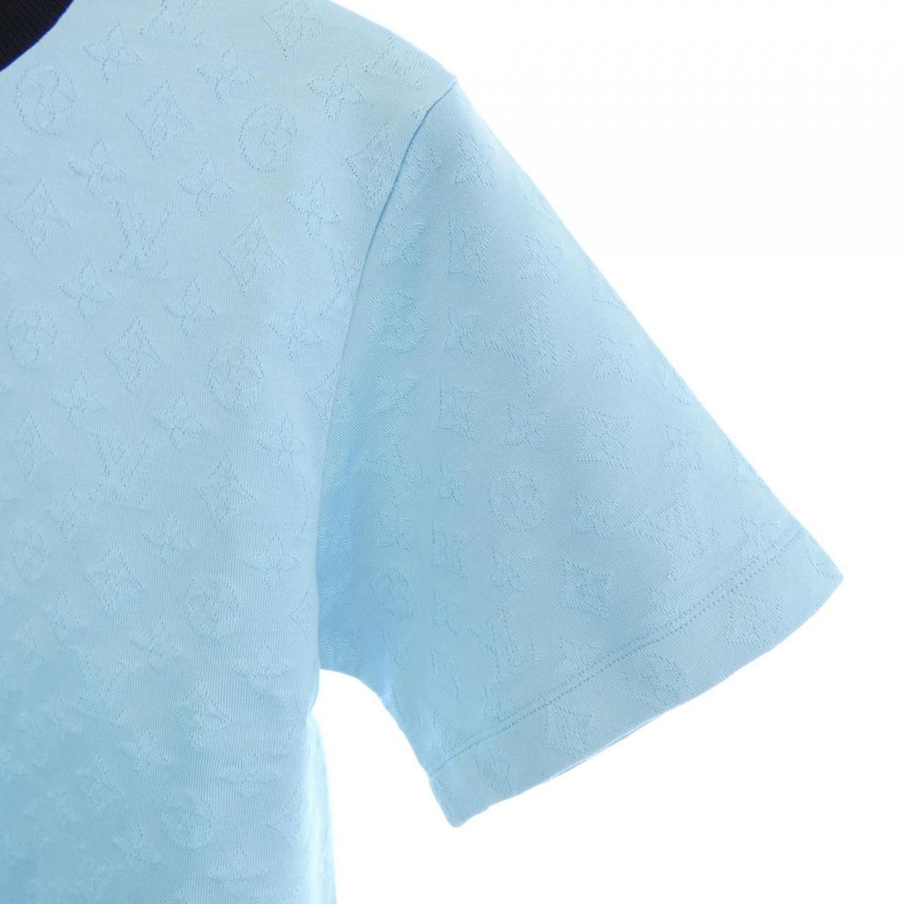 Louis Vuitton Louis Vuitton Louis Vuitton Monogram Jacquard T Shirt Textile T-Shirts FRTS21LEU DUTY FREE for USA Size ONE SIZE - 6 Thumbnail