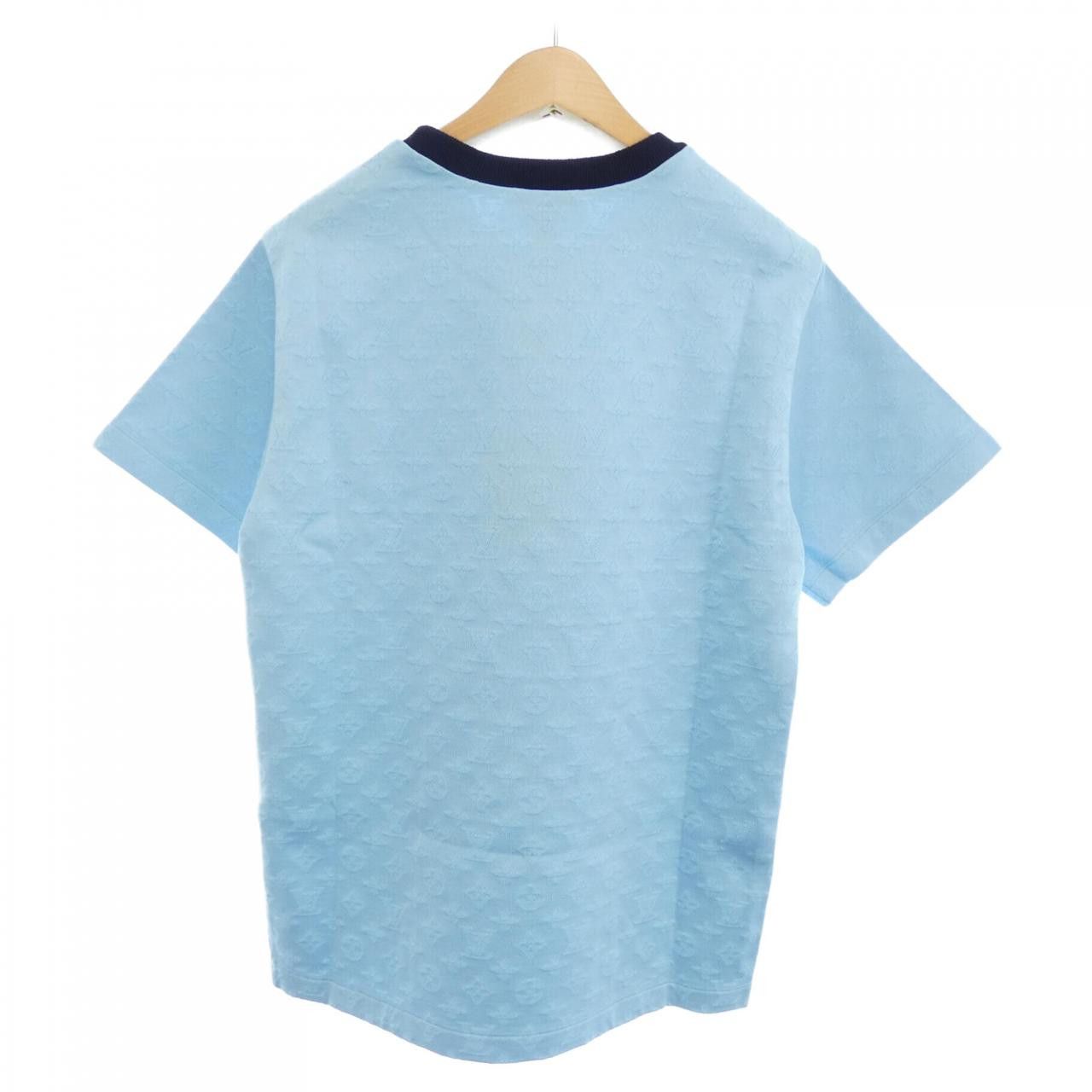 Louis Vuitton Louis Vuitton Louis Vuitton Monogram Jacquard T Shirt Textile T-Shirts FRTS21LEU DUTY FREE for USA Size ONE SIZE - 2 Thumbnail