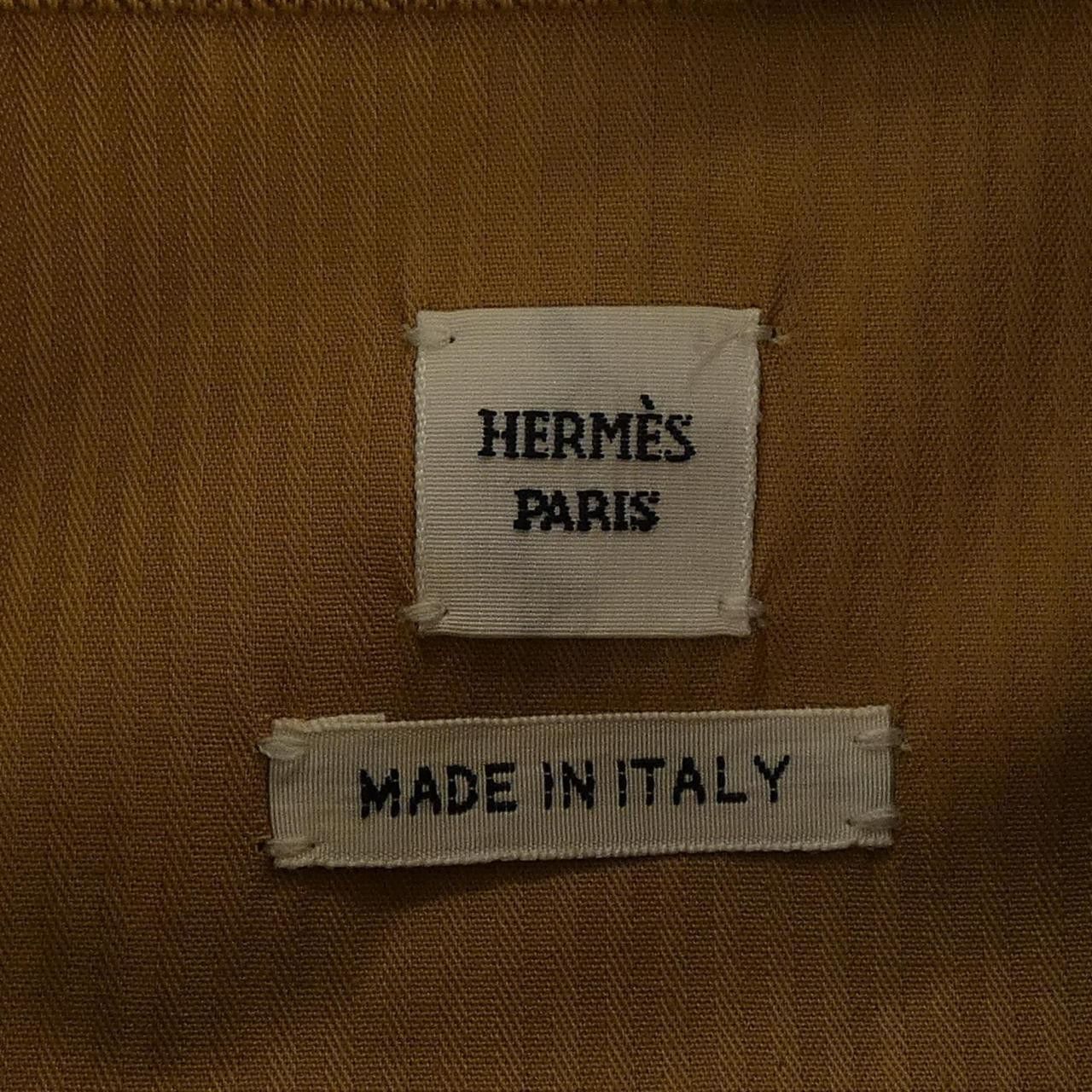 Hermes Hermes Hermes HerringboneDenim Dress Textile Dresses 4H0553DI DUTY FREE for USA Size ONE SIZE - 4 Thumbnail