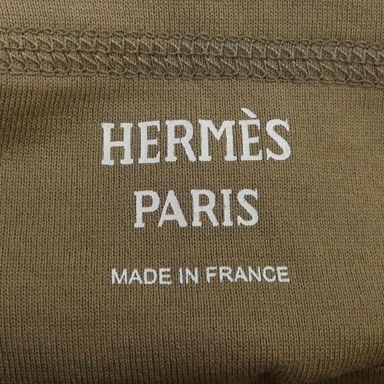 Hermes Hermes Hermes MOSAIQUE Cotton TShirt Textile T-Shirts 3H4615DL DUTY FREE for USA Size ONE SIZE - 4 Thumbnail