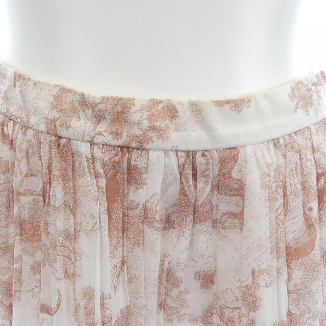 Dior Dior Christian Dior TOILE DE JOUY Skirt Textile Skirts 211J65A3802 DUTY FREE for USA Size ONE SIZE - 5 Thumbnail