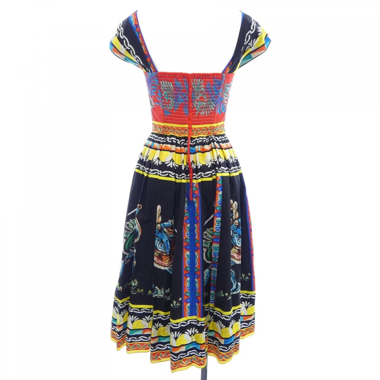 Dolce & Gabbana Dolce & Gabbana Dolce&Gabbana Dress Textile Dresses F6WQ8T GDS11 DUTY FREE for USA Size ONE SIZE - 2 Thumbnail