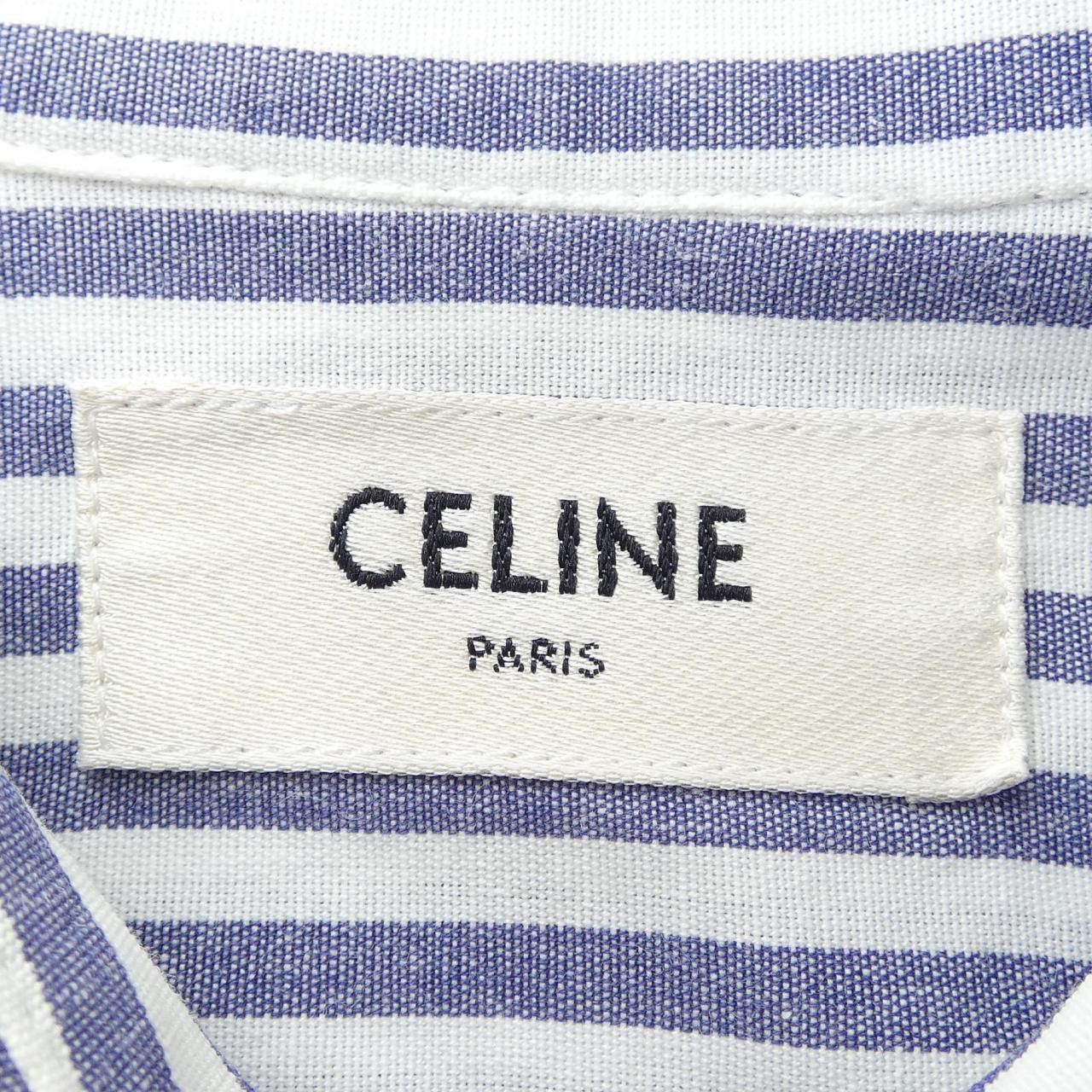 Celine Celine CELINE CROPPED REPORTER Shirt Textile Dress Shirt 2C859556T DUTY FREE for USA Size ONE SIZE - 4 Thumbnail
