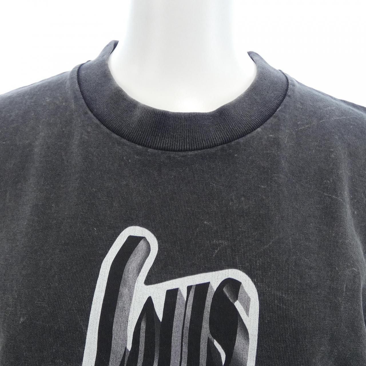 Louis Vuitton Louis Vuitton Louis Vuitton Graphic LV Signature Cotton T Shirt Textile T-Shirts FQJT90GPV DUTY FREE for USA Size ONE SIZE - 5 Thumbnail