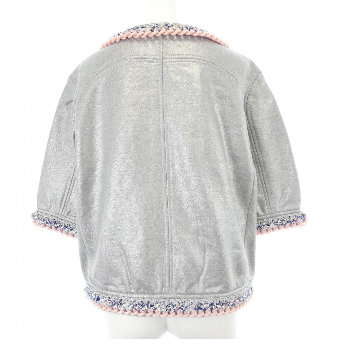 Chanel Chanel Chanel Jacket Textile Outerwear P47722V22714 DUTY FREE for USA Size ONE SIZE - 2 Thumbnail