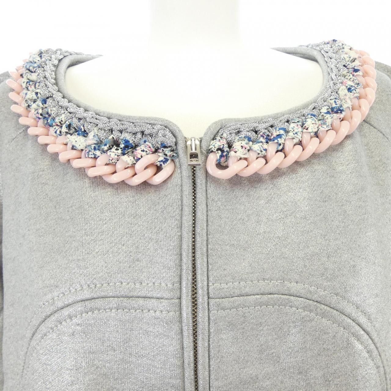 Chanel Chanel Chanel Jacket Textile Outerwear P47722V22714 DUTY FREE for USA Size ONE SIZE - 5 Thumbnail