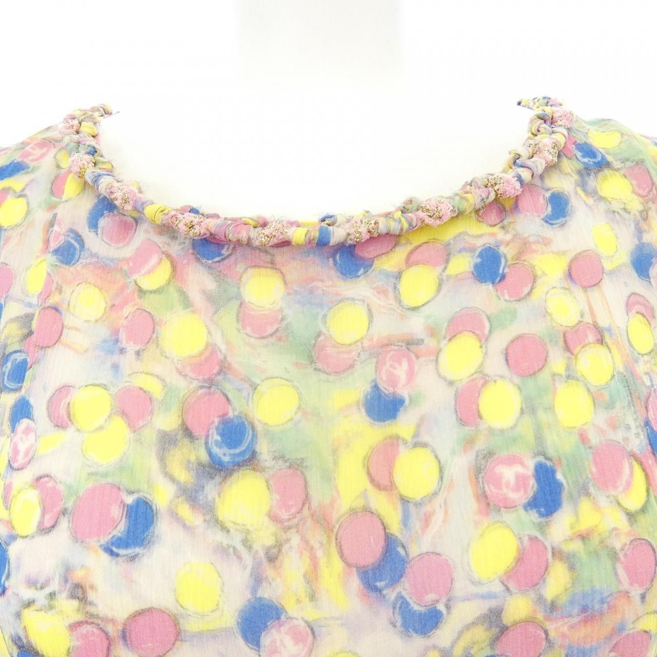 Chanel Chanel Chanel Silk Dress Textile Dresses P40222V29010 DUTY FREE for USA Size ONE SIZE - 5 Thumbnail
