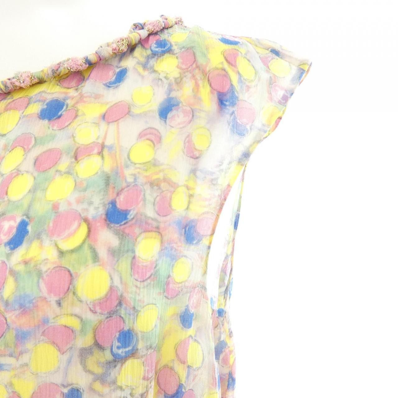 Chanel Chanel Chanel Silk Dress Textile Dresses P40222V29010 DUTY FREE for USA Size ONE SIZE - 6 Thumbnail