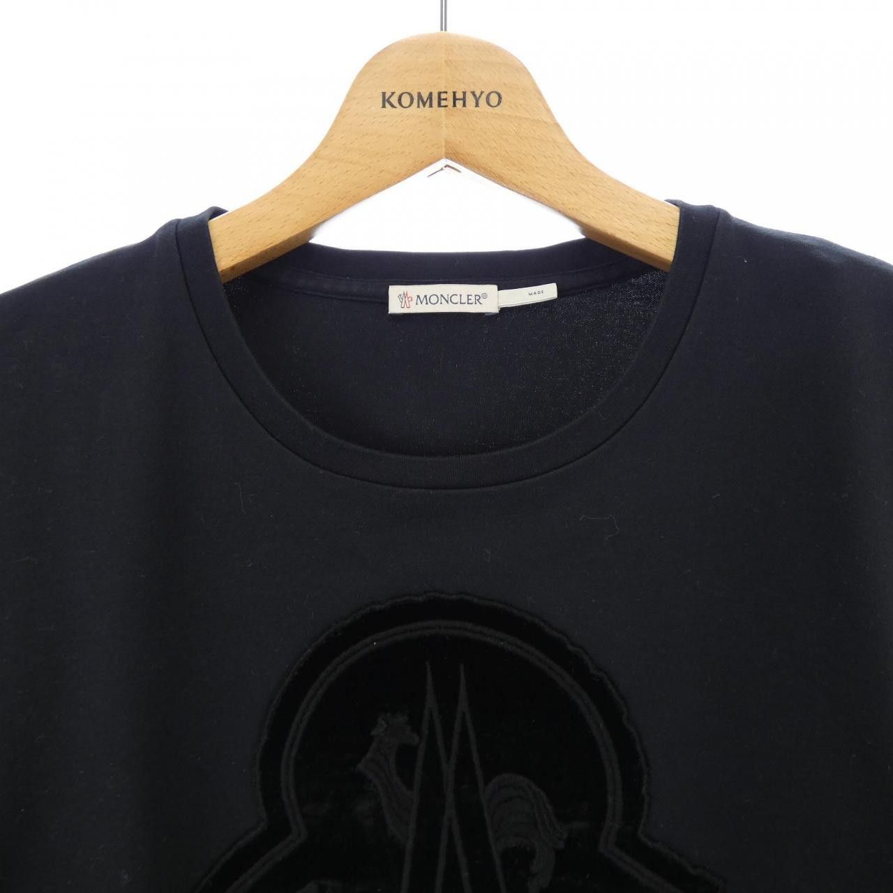 Moncler Moncler Moncler Cotton T Shirt Textile T-Shirts 20938059200 DUTY FREE for USA Size ONE SIZE - 5 Thumbnail