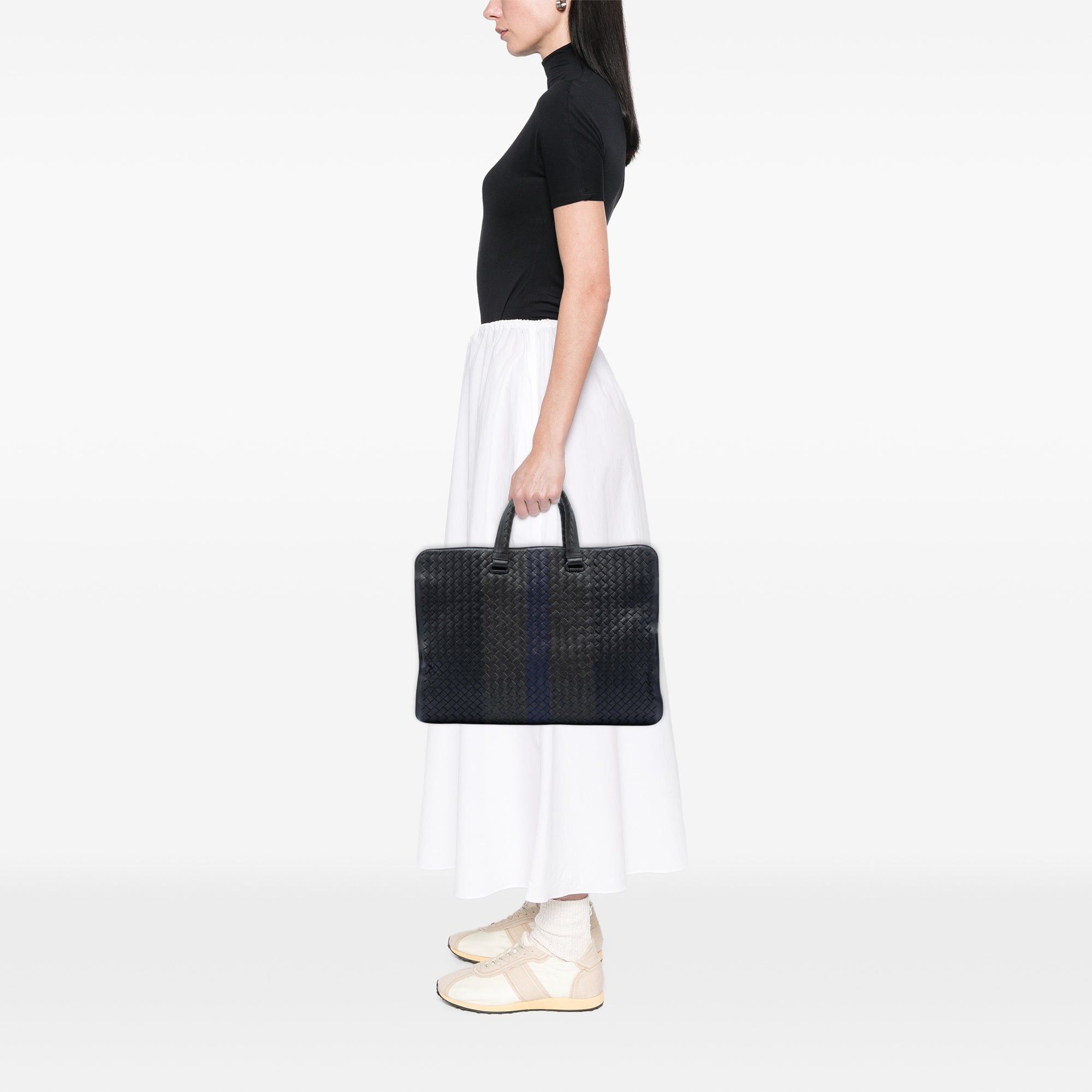 Bottega Veneta Nappa Intrecciato Club Fume Briefcase Size ONE SIZE - 7 Thumbnail