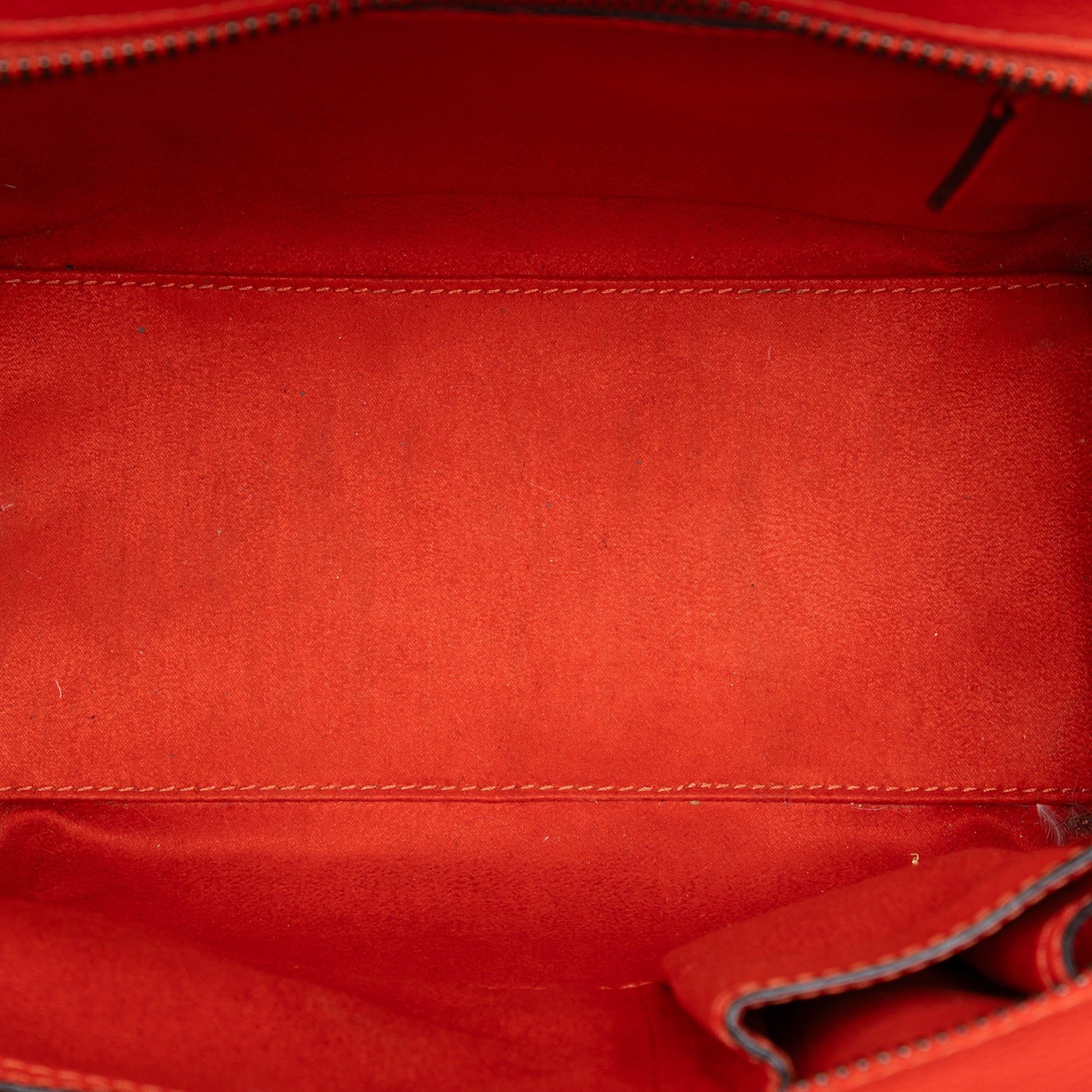 Celine Micro Leather Luggage Tote Size ONE SIZE - 4 Thumbnail