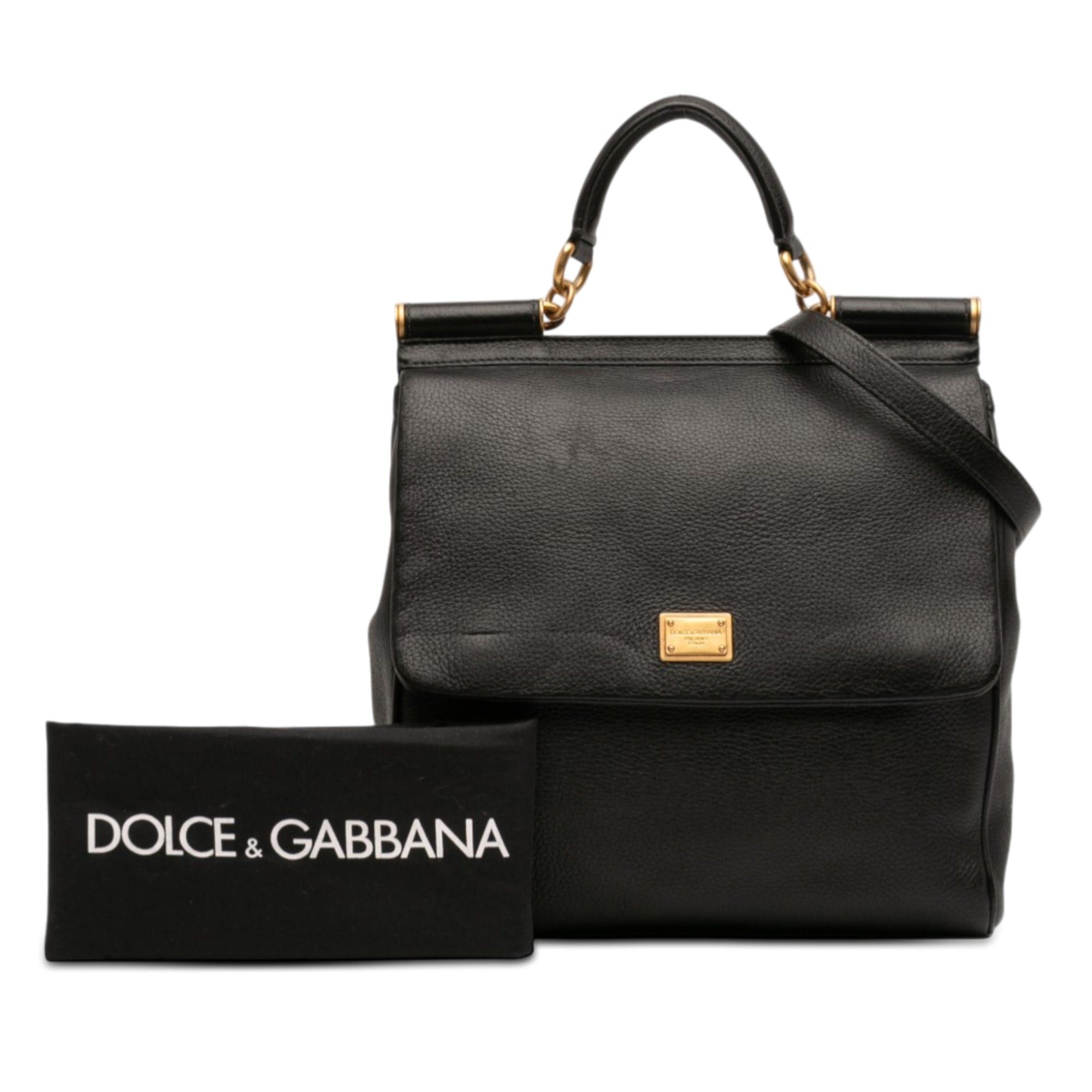 Dolce & Gabbana Calfskin Flat Sicily Satchel Size ONE SIZE - 11 Thumbnail