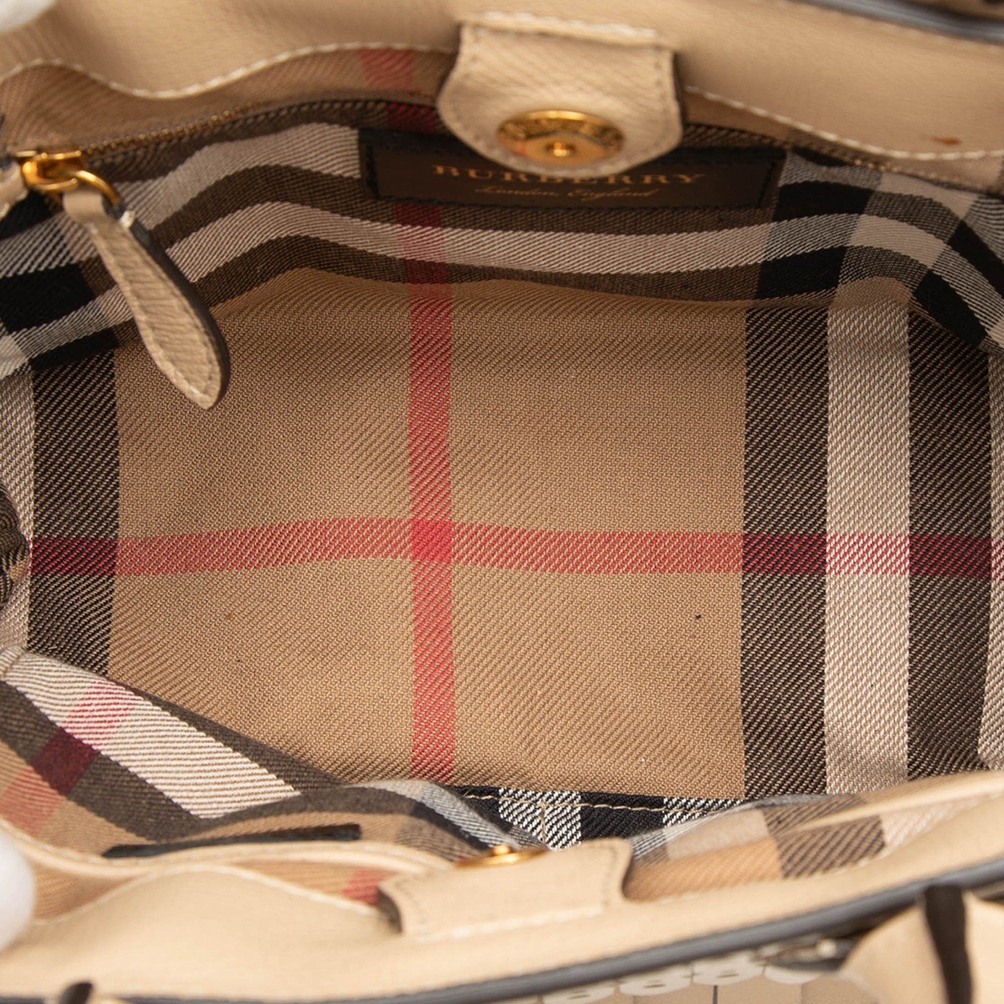 Burberry Small Leather Brogue Banner Satchel Size ONE SIZE - 4 Thumbnail