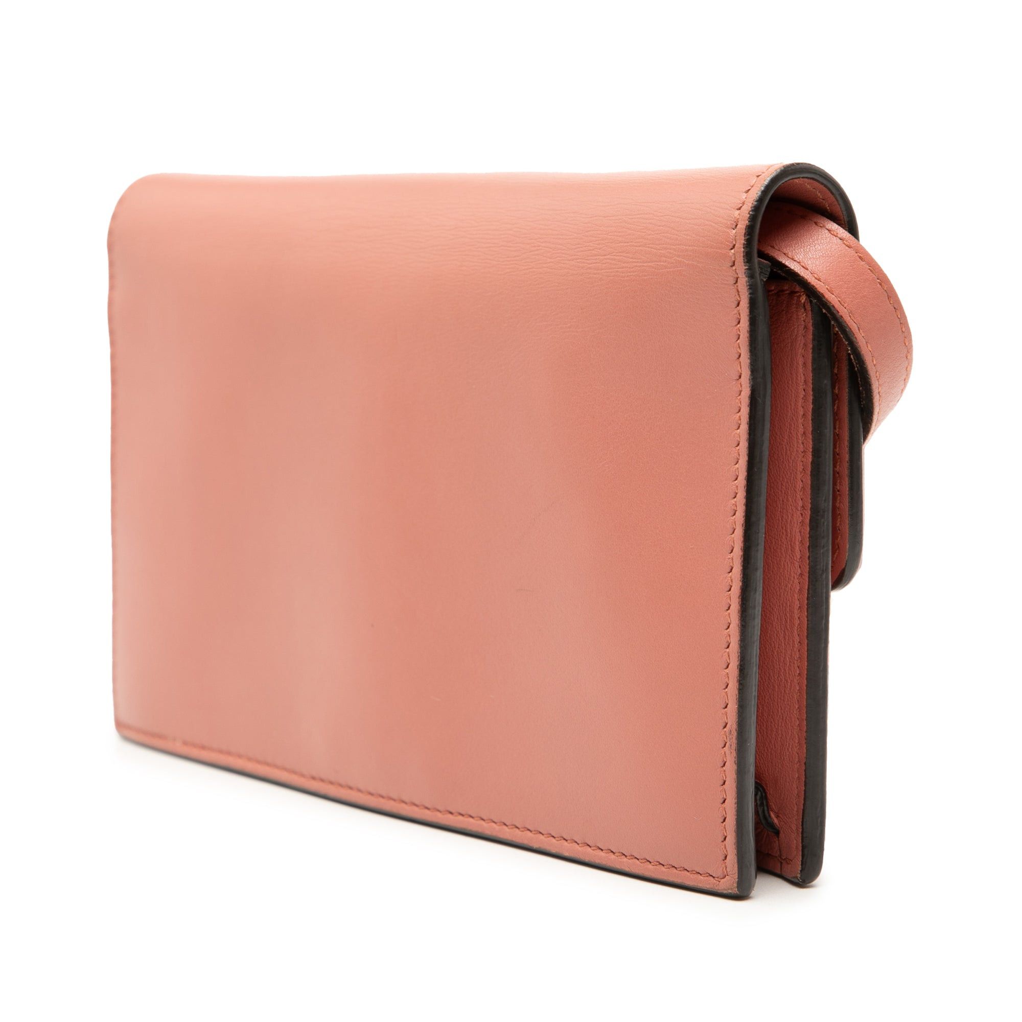 Gucci Leather Interlocking G Dollar Wallet On Strap Size ONE SIZE - 2 Thumbnail