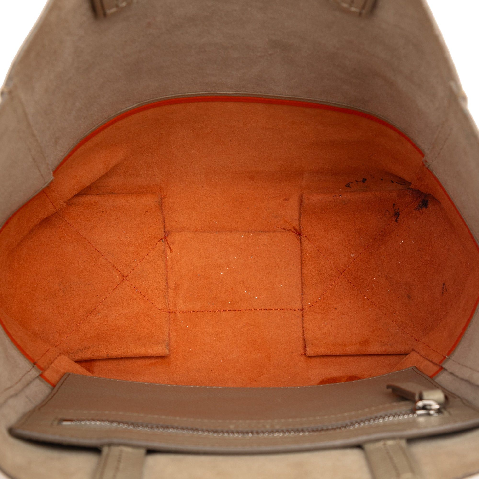 Celine Small Bicolor Leather Vertical Cabas Size ONE SIZE - 4 Thumbnail