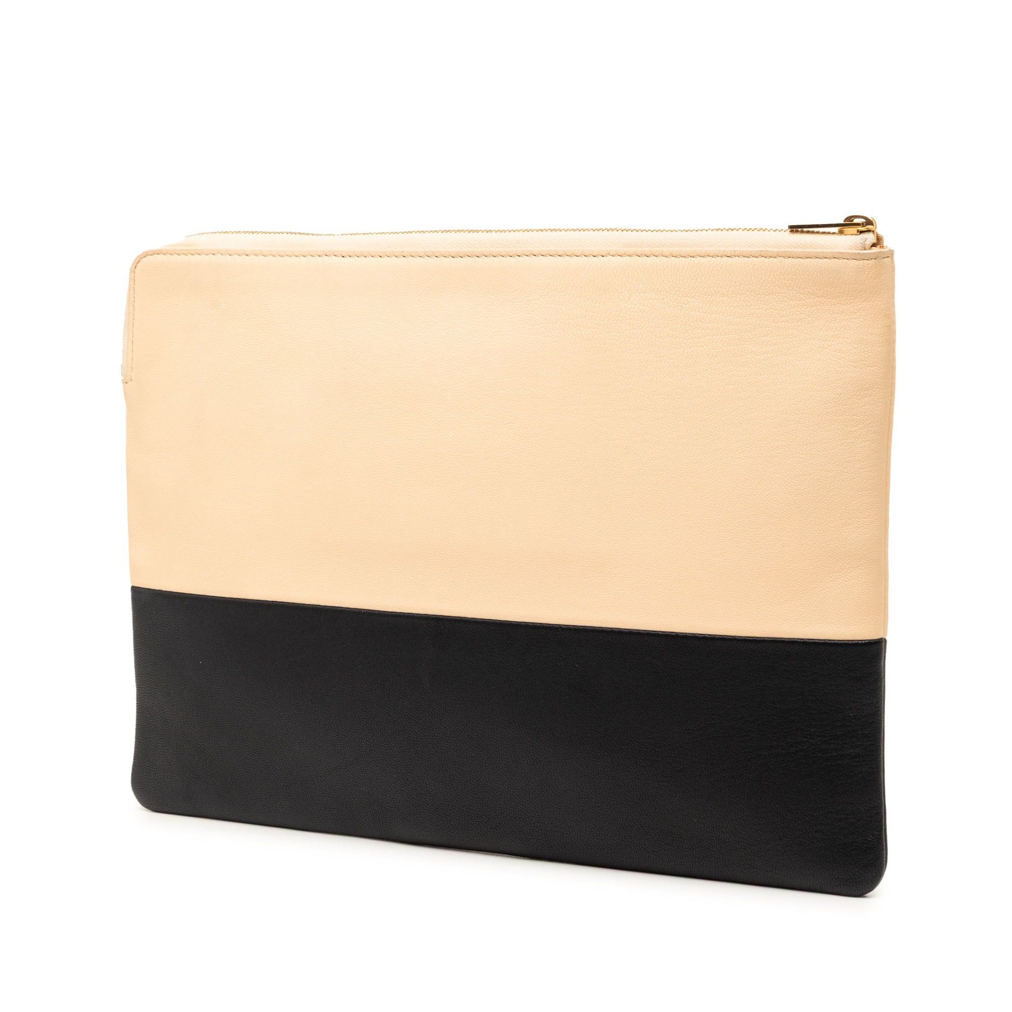 Celine Bicolor Leather Solo Clutch Size ONE SIZE - 2 Thumbnail