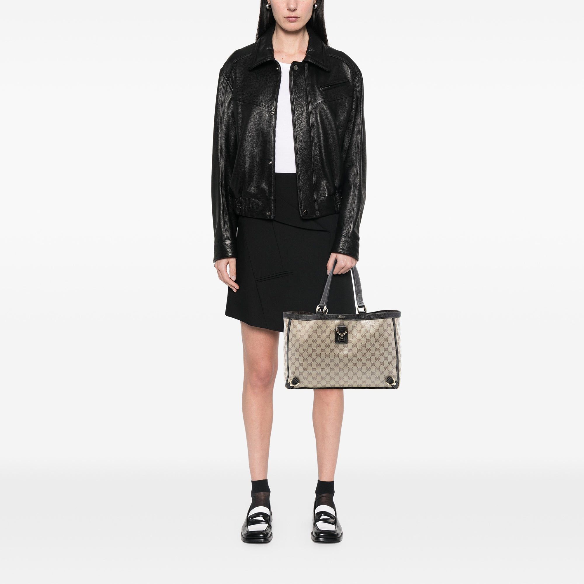 Gucci GG Crystal Abbey D Ring Tote Size ONE SIZE - 7 Thumbnail