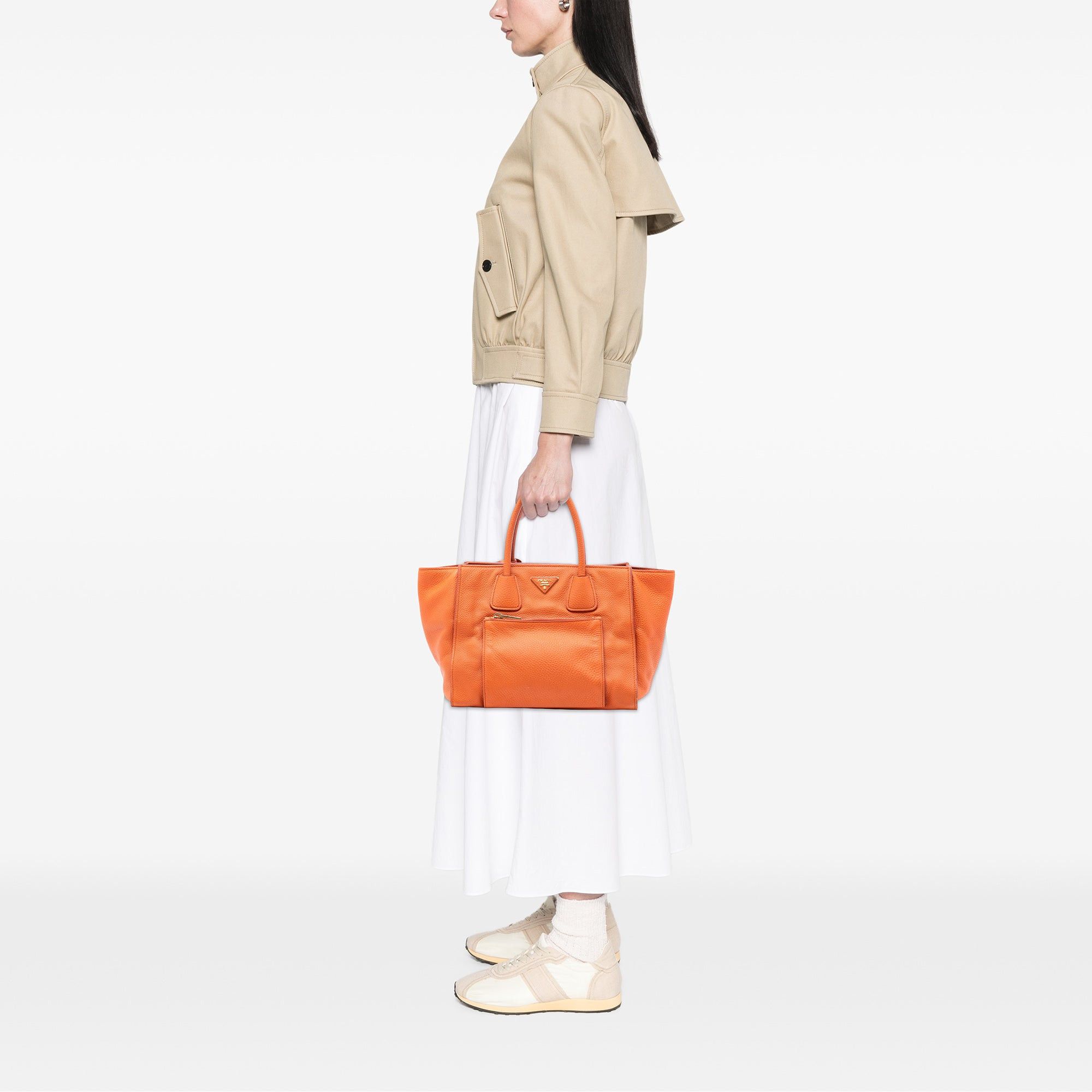 Prada Vitello Phenix Shopping Tote Size ONE SIZE - 6 Thumbnail