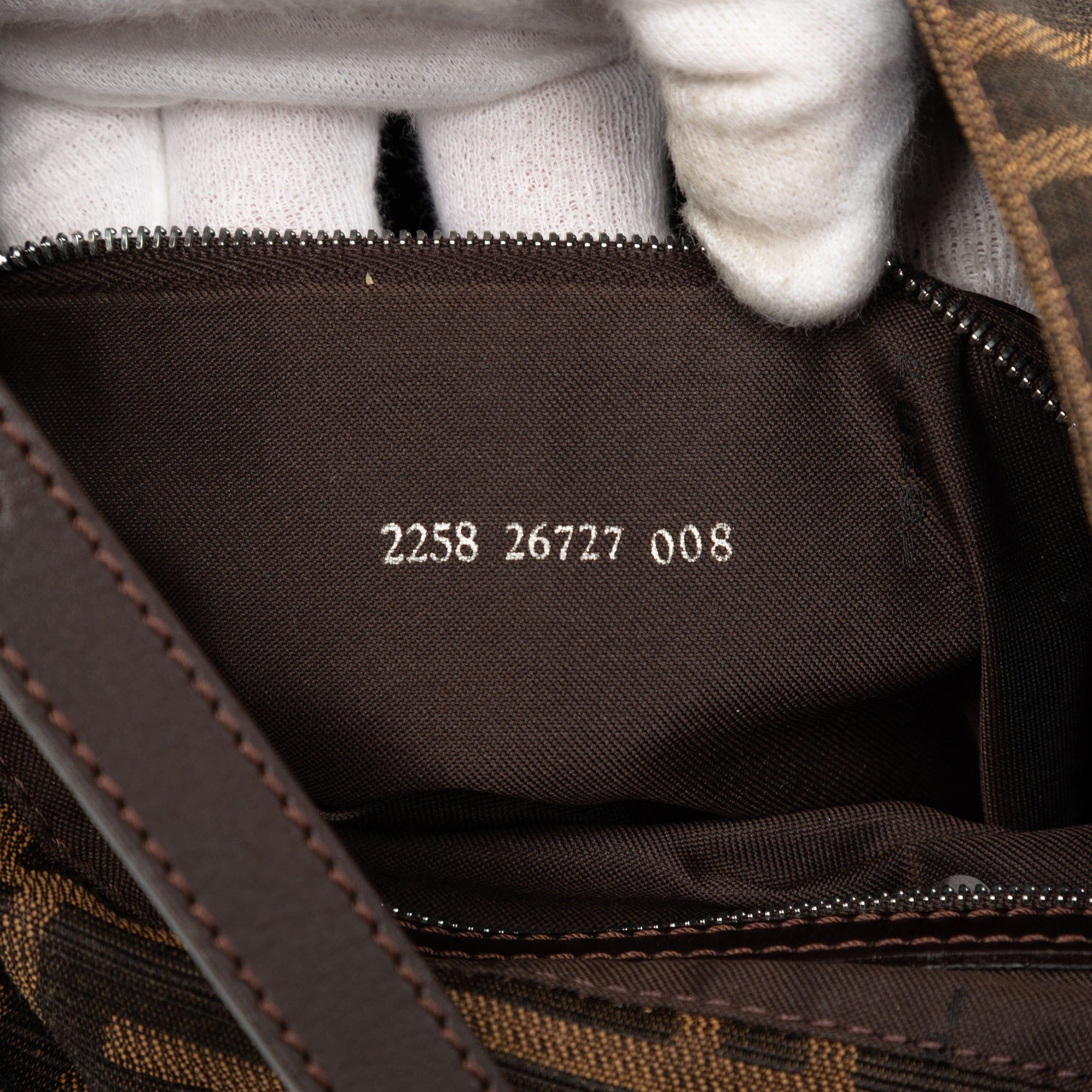 Fendi Zucca Canvas Shoulder Bag Size ONE SIZE - 6 Thumbnail