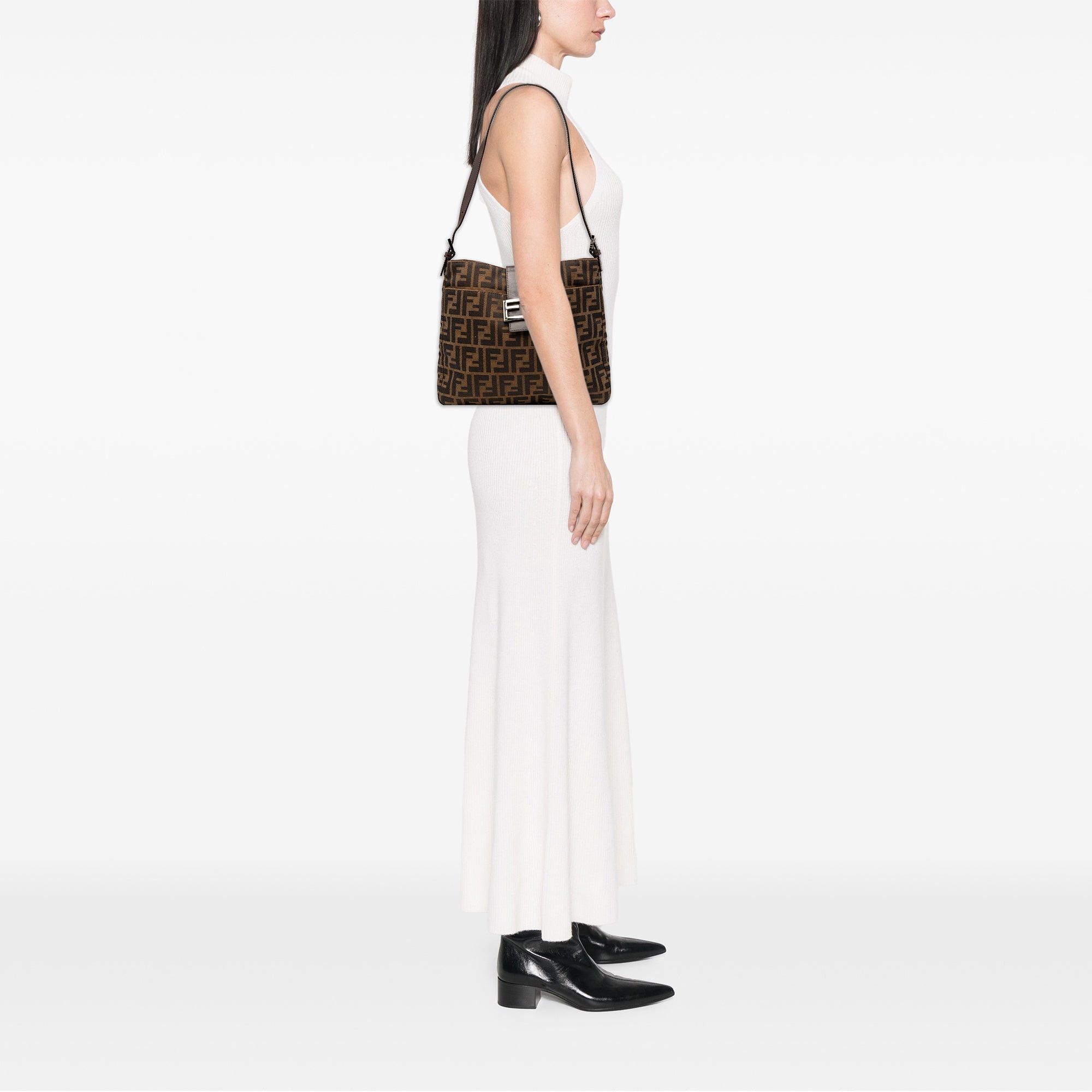 Fendi Zucca Canvas Shoulder Bag Size ONE SIZE - 7 Thumbnail