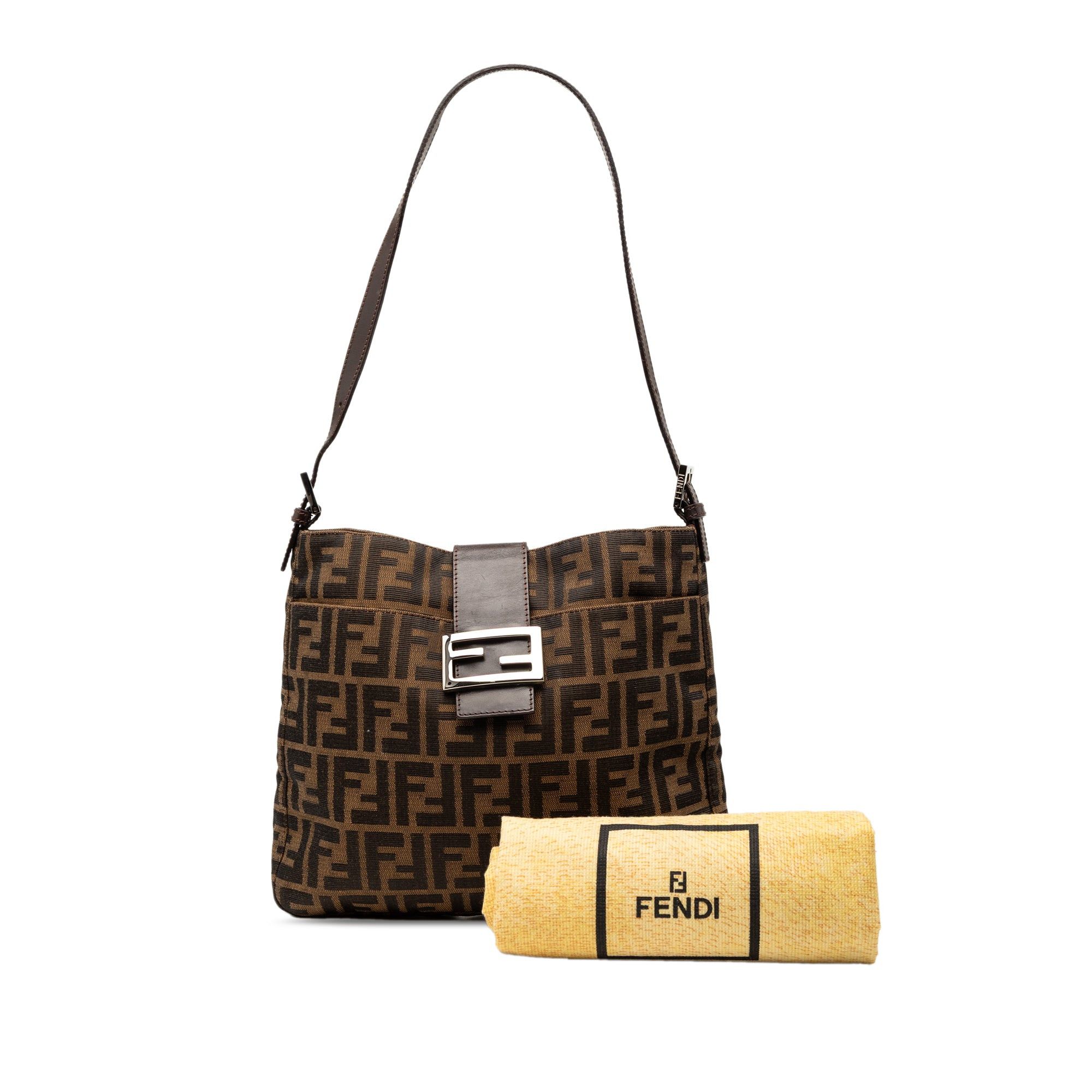Fendi Zucca Canvas Shoulder Bag Size ONE SIZE - 8 Thumbnail