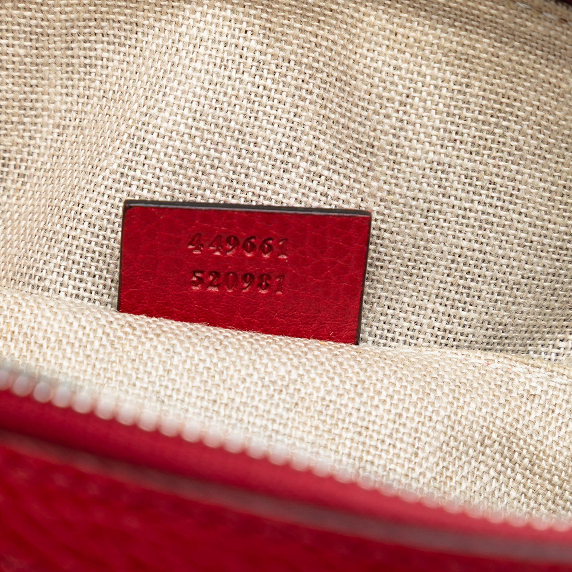 Gucci Mini Leather GG Charm Dome Satchel Size ONE SIZE - 6 Thumbnail