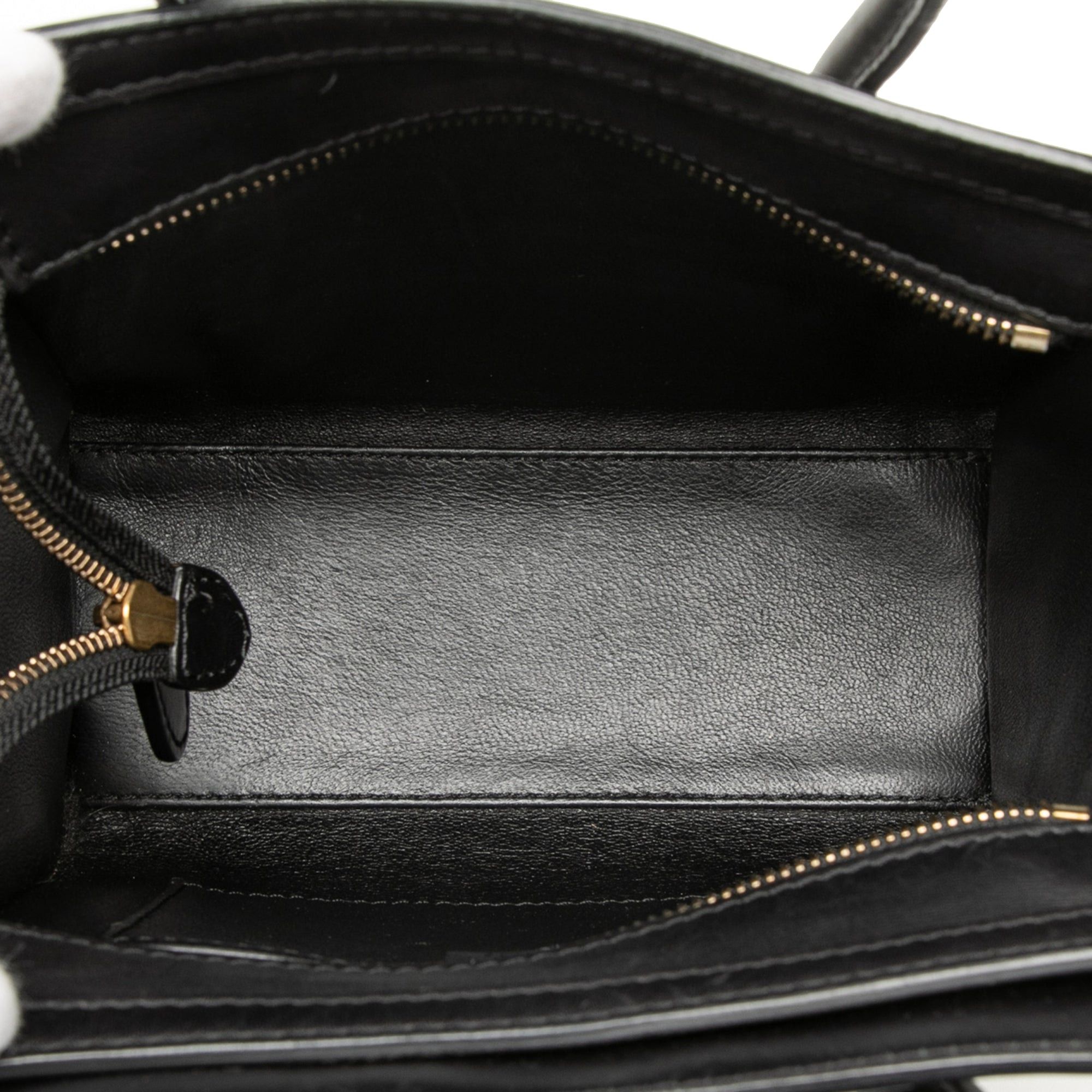 Celine Nano Tricolor Calfskin and Suede Luggage Tote Size ONE SIZE - 4 Thumbnail