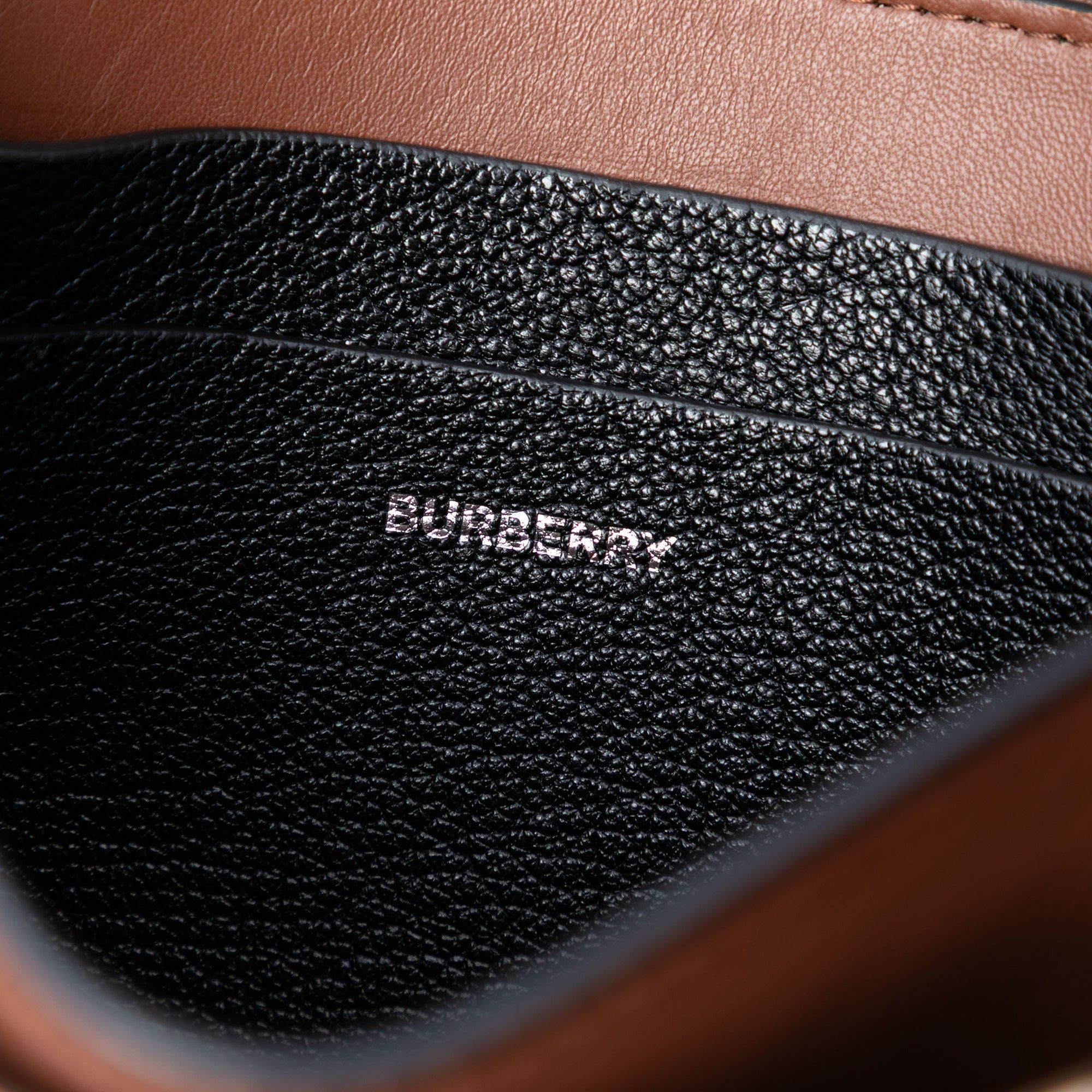 Burberry Small House Check Trimmed Goatskin D Ring Crossbody Size ONE SIZE - 6 Thumbnail