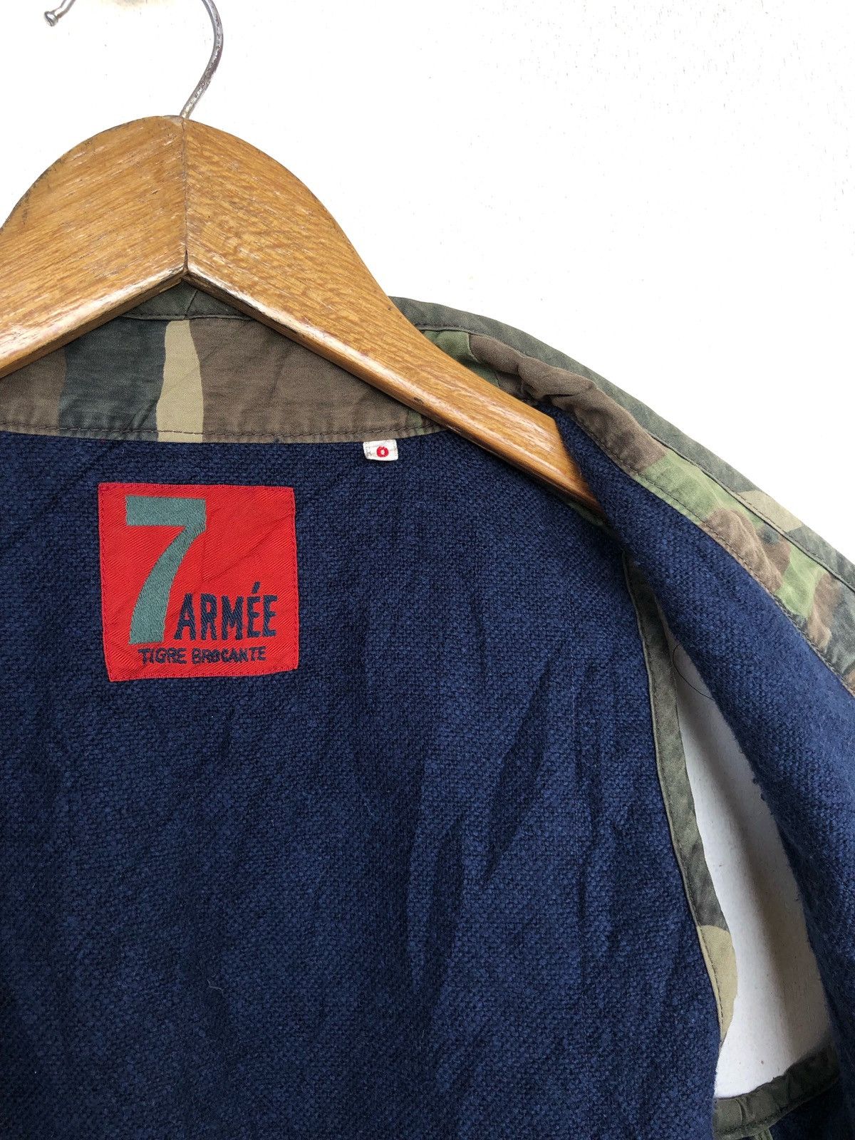 Maharishi Tigre Brocante Japan Woodland Camo Indigo Lining Tank Top Size US S / EU 44-46 / 1 - 7 Thumbnail