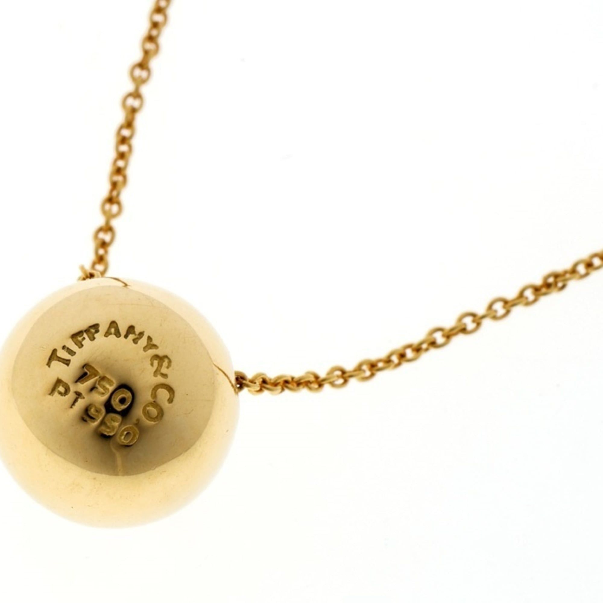 Tiffany & Co. Tiffany & Co. Dots Ball Necklace, 6 Diamonds, 18K Yellow Gold (Pt950), 40 cm, Item No. 20251018-2 Size ONE SIZE - 5 Thumbnail