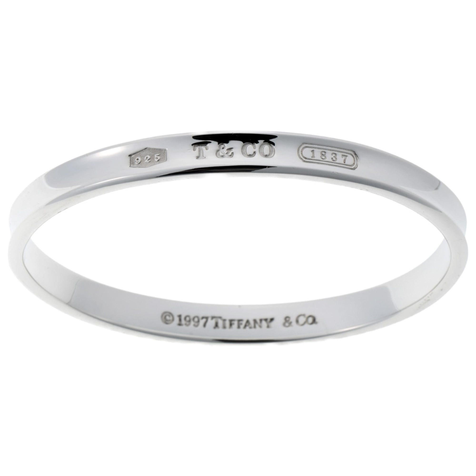 Tiffany & Co. Tiffany & Co. 1837 Narrow Bangle, Sterling Silver (Sv.925), 17.5cm Size ONE SIZE - 2 Thumbnail