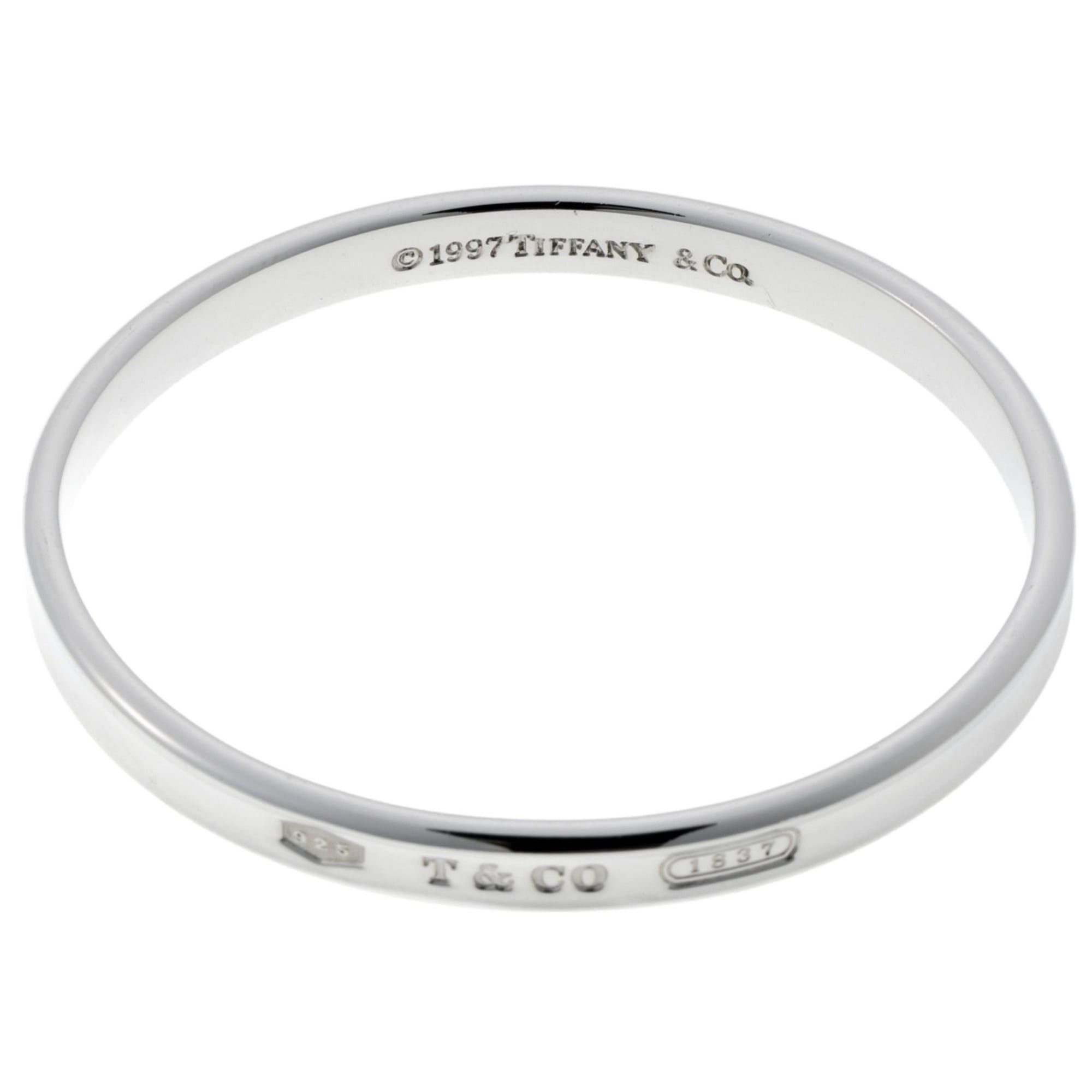 Tiffany & Co. Tiffany & Co. 1837 Narrow Bangle, Sterling Silver (Sv.925), 17.5cm Size ONE SIZE - 4 Thumbnail