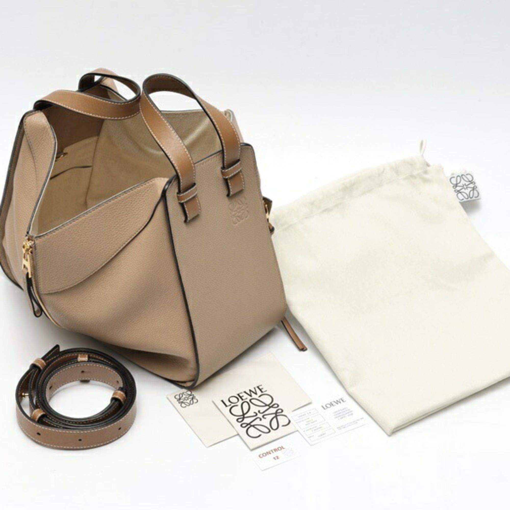 Loewe Loewe Hammock Bag Small Shoulder A538S35X51 38712KBN60 Sand (Greige) Size ONE SIZE - 6 Thumbnail