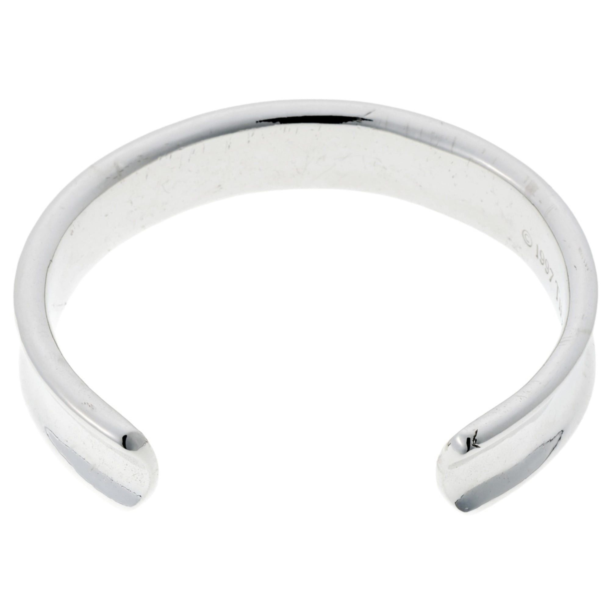 Tiffany & Co. Tiffany & Co. 1837 Cuff Bangle, Sterling Silver (925), 15.5cm Size ONE SIZE - 3 Thumbnail