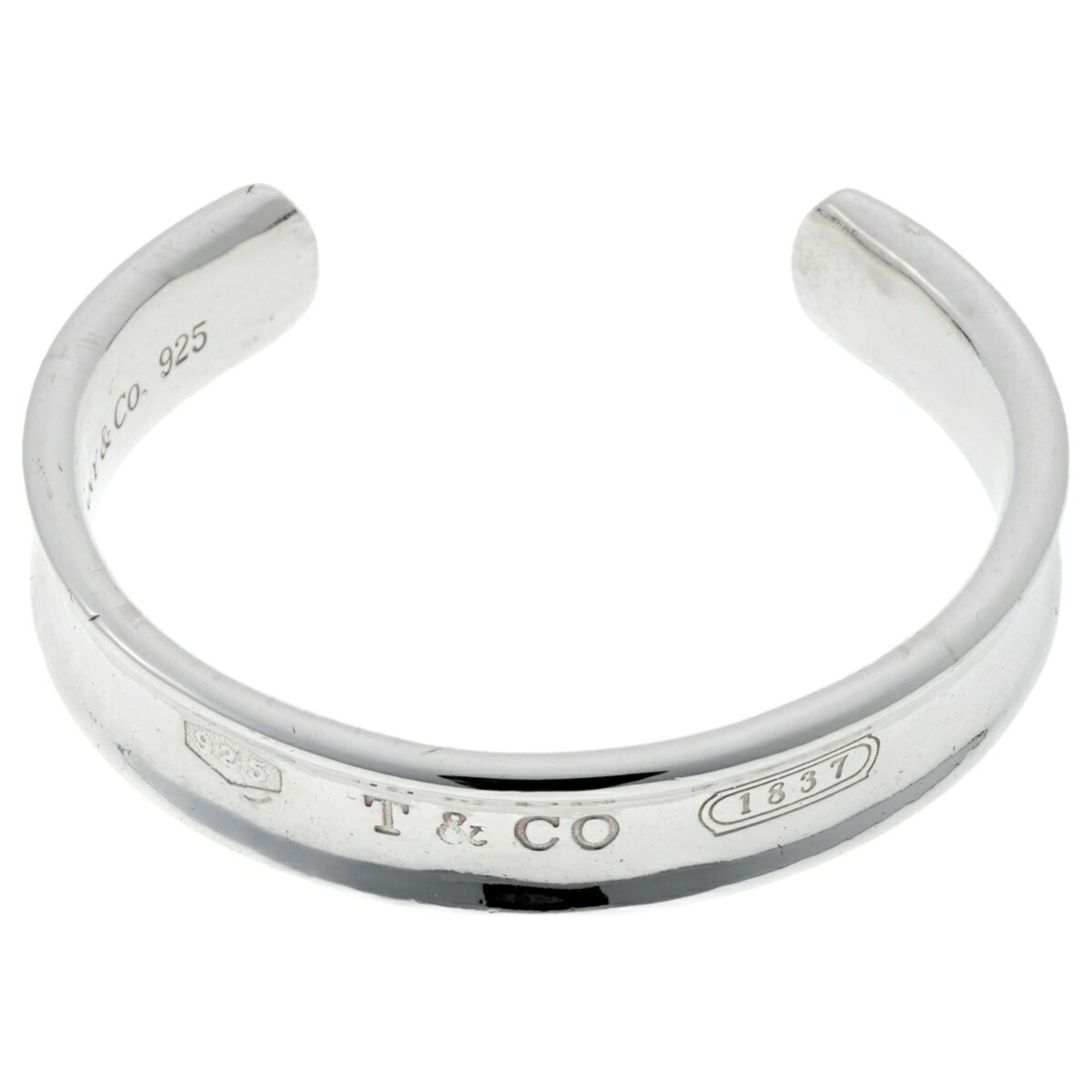 Tiffany & Co. Tiffany & Co. 1837 Cuff Bangle, Sterling Silver (925), 15.5cm Size ONE SIZE - 2 Thumbnail