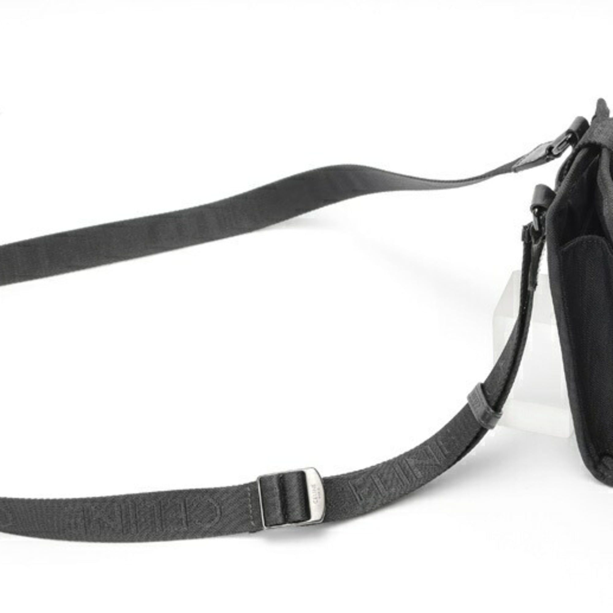 Celine Celine Trekking Mobile Pouch, Smartphone Phone Holder, 10J212DVN.38SI, Nylon, Black Size ONE SIZE - 2 Thumbnail