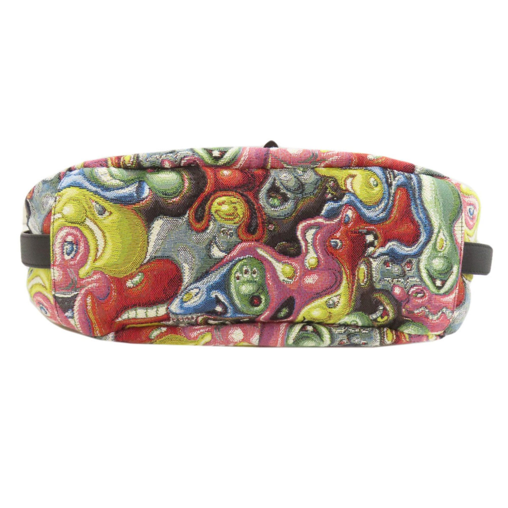 Dior Christian Dior Saddle Kenny Scharf Collaboration 2-Way Tote Bag Canvas Women's CHRISTIAN DIOR Size ONE SIZE - 4 Thumbnail