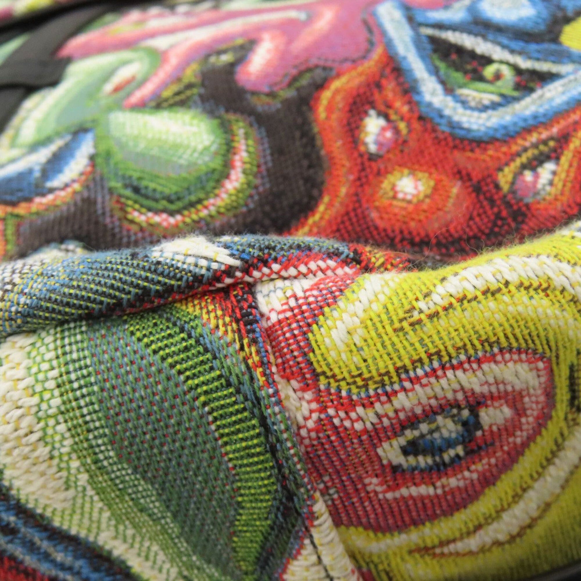 Dior Christian Dior Saddle Kenny Scharf Collaboration 2-Way Tote Bag Canvas Women's CHRISTIAN DIOR Size ONE SIZE - 9 Thumbnail