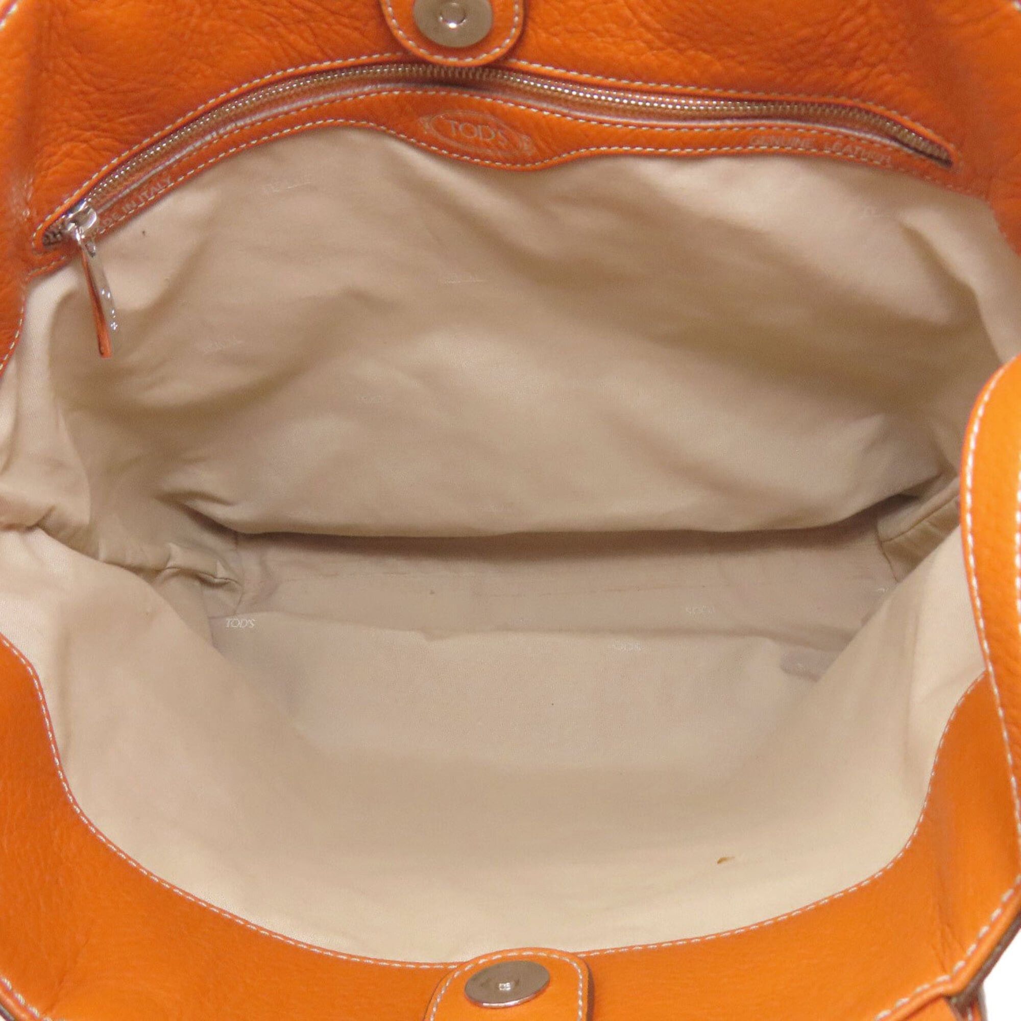 Tod's Tod's 2-Way Leather Tote Bag for Women Size ONE SIZE - 5 Thumbnail
