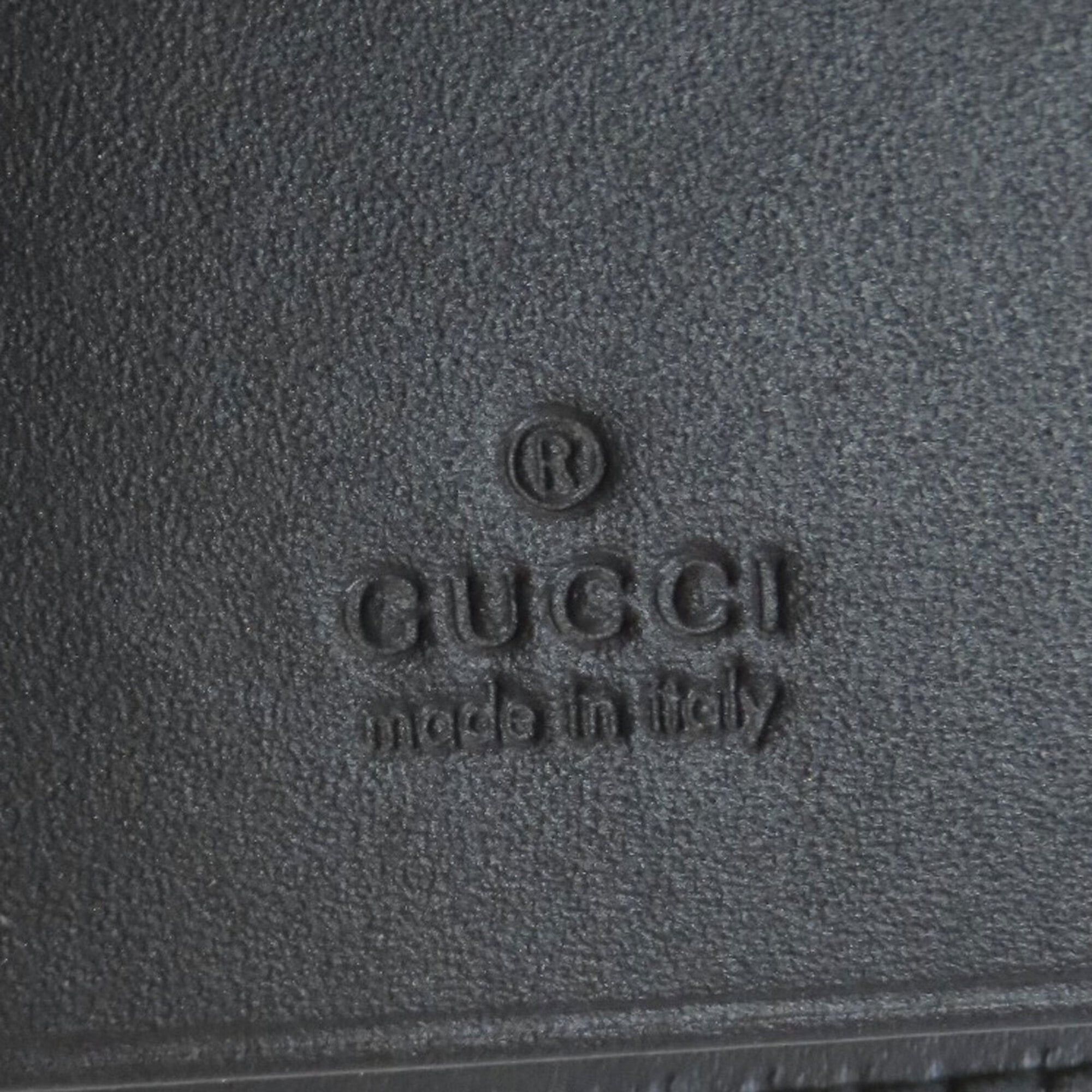 Gucci Gucci 237509 GG Signature Shima Key Case Leather Women's GUCCI Size ONE SIZE - 7 Thumbnail