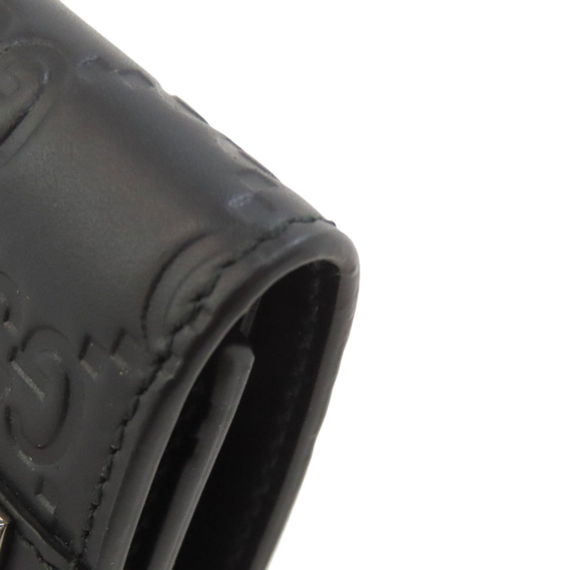 Gucci Gucci 237509 GG Signature Shima Key Case Leather Women's GUCCI Size ONE SIZE - 16 Thumbnail