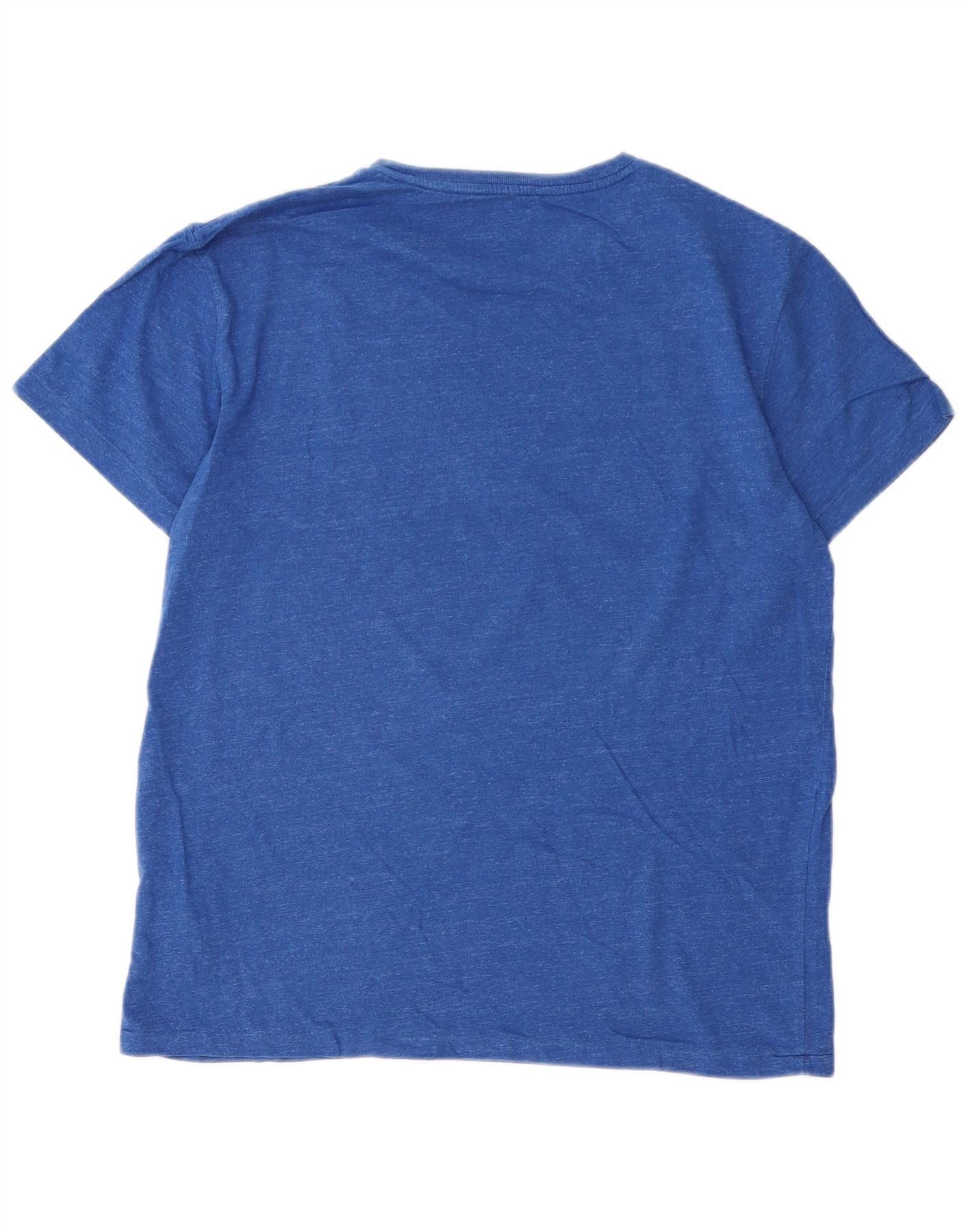 Polo Ralph Lauren Mens T-Shirt Top Medium Blue Cotton Size US M / EU 48-50 / 2 - 2 Thumbnail