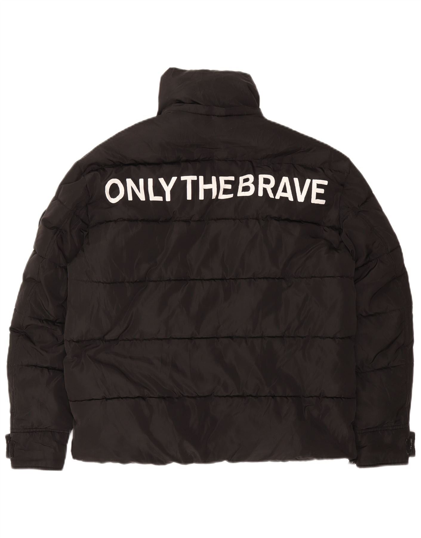 Diesel Mens Padded Jacket UK 36 Small Black Size US XL / EU 56 / 4 - 2 Thumbnail