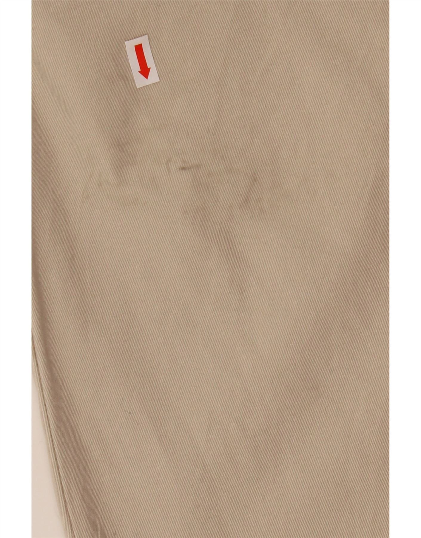 Carhartt Mens Straight Chino Trousers W31 L32 Beige Cotton Size US 32 / EU 48 - 3 Thumbnail